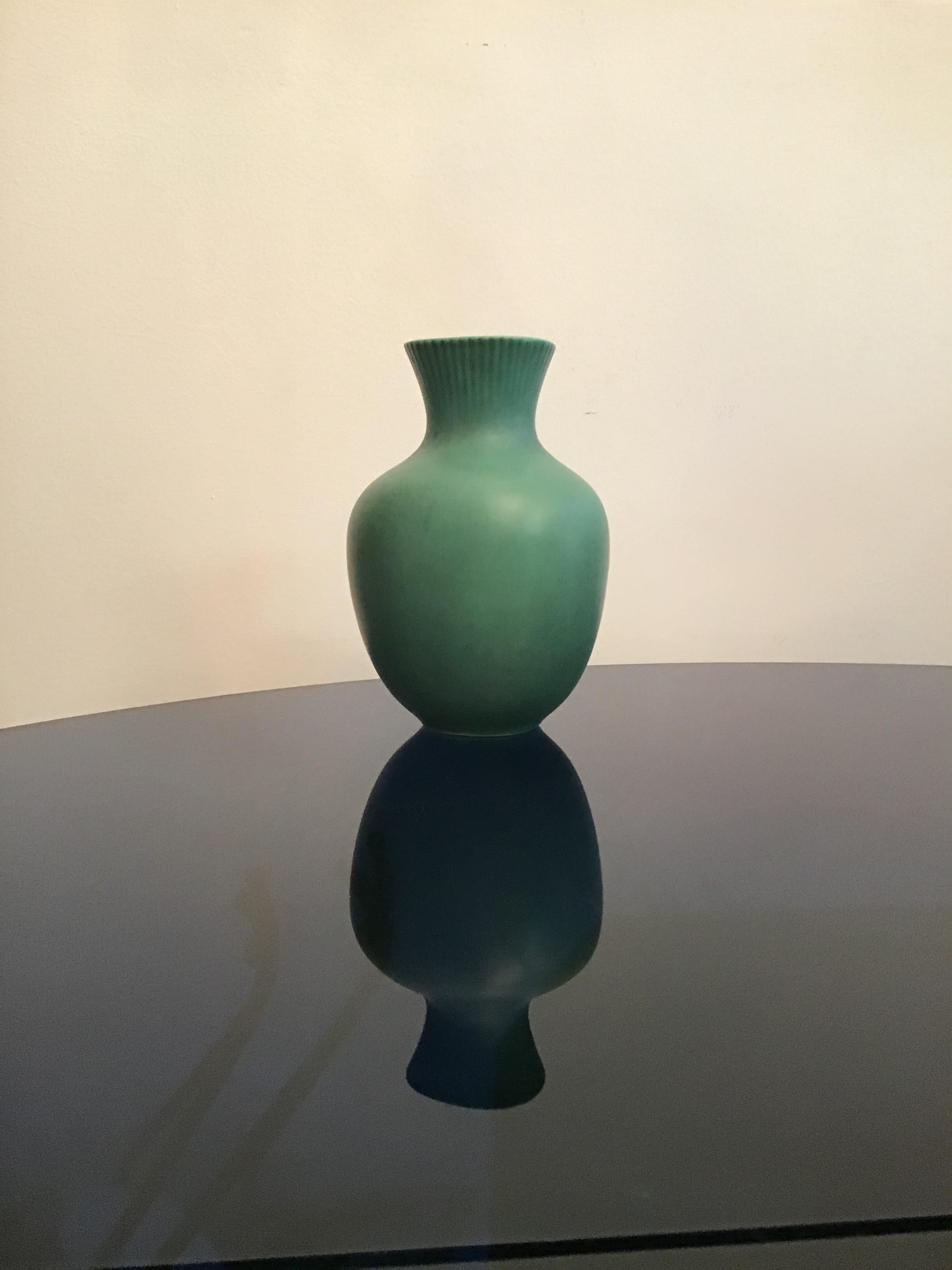 Richard Ginori Giovanni Gariboldi Vase Keramik, 1950, Italien.