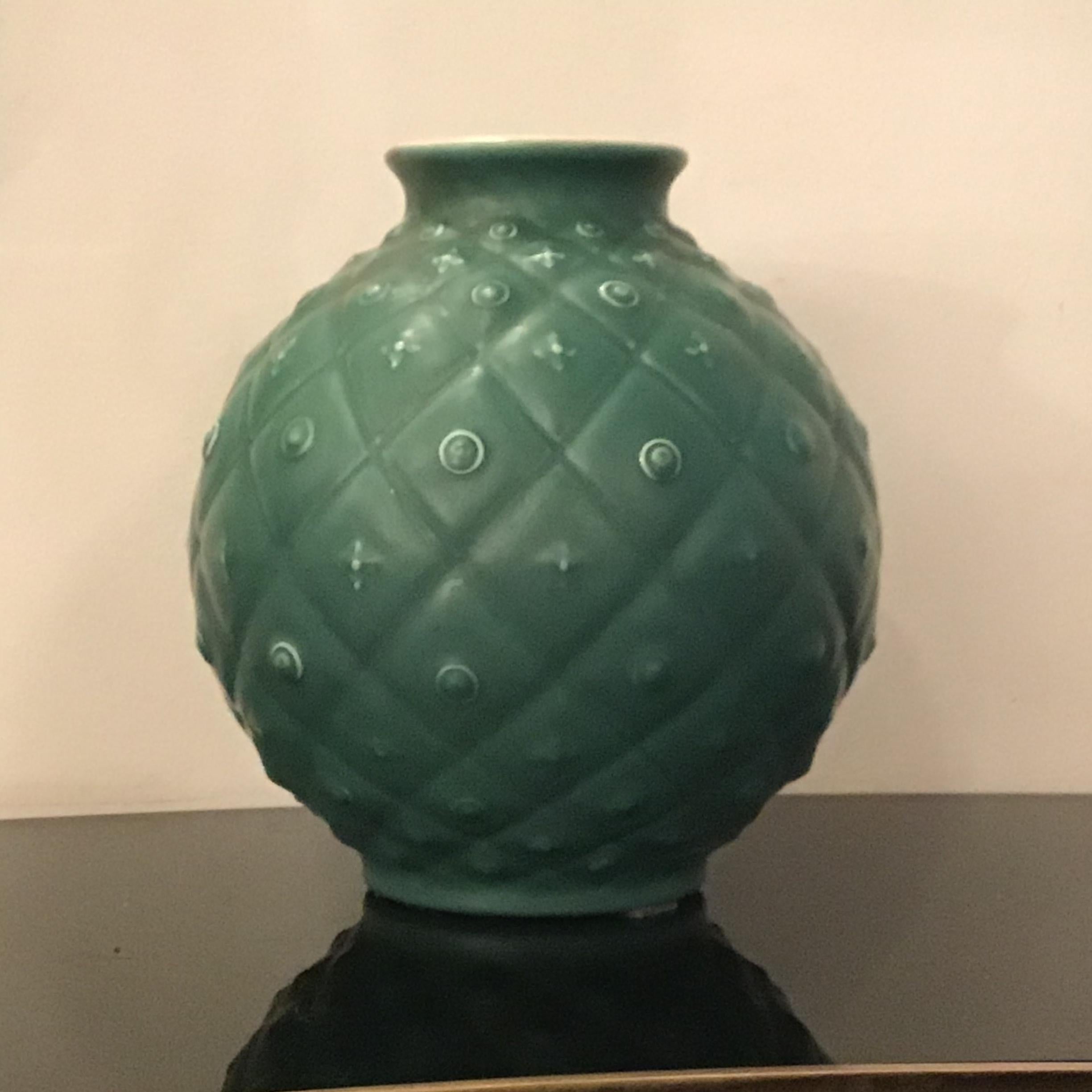 Richard Ginori Giovanni Gariboldi Vase Ceramic, 1950, Italy For Sale 14