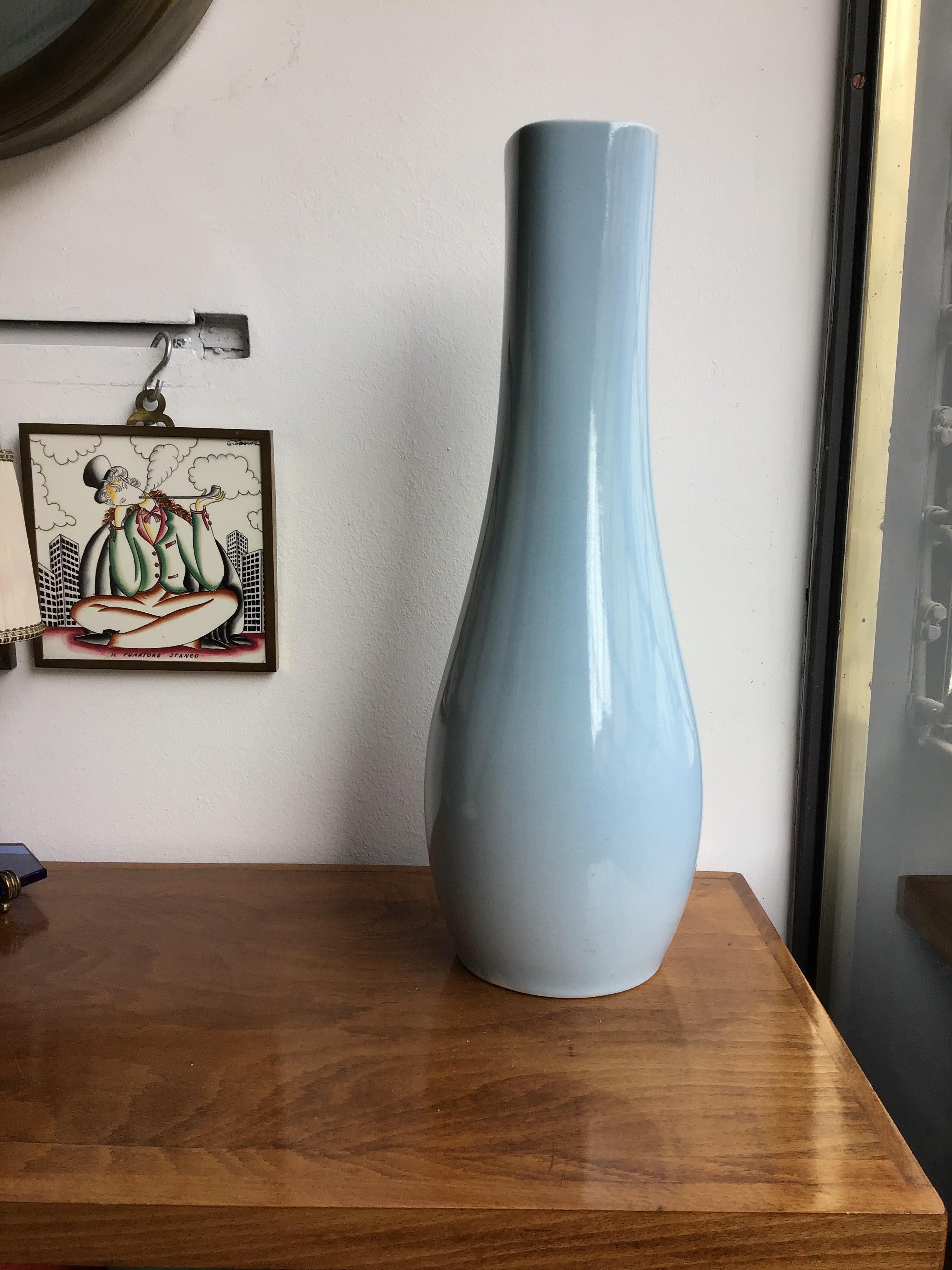 Other Richard Ginori Giovanni Gariboldi Vase Ceramic, 1950, Italy For Sale