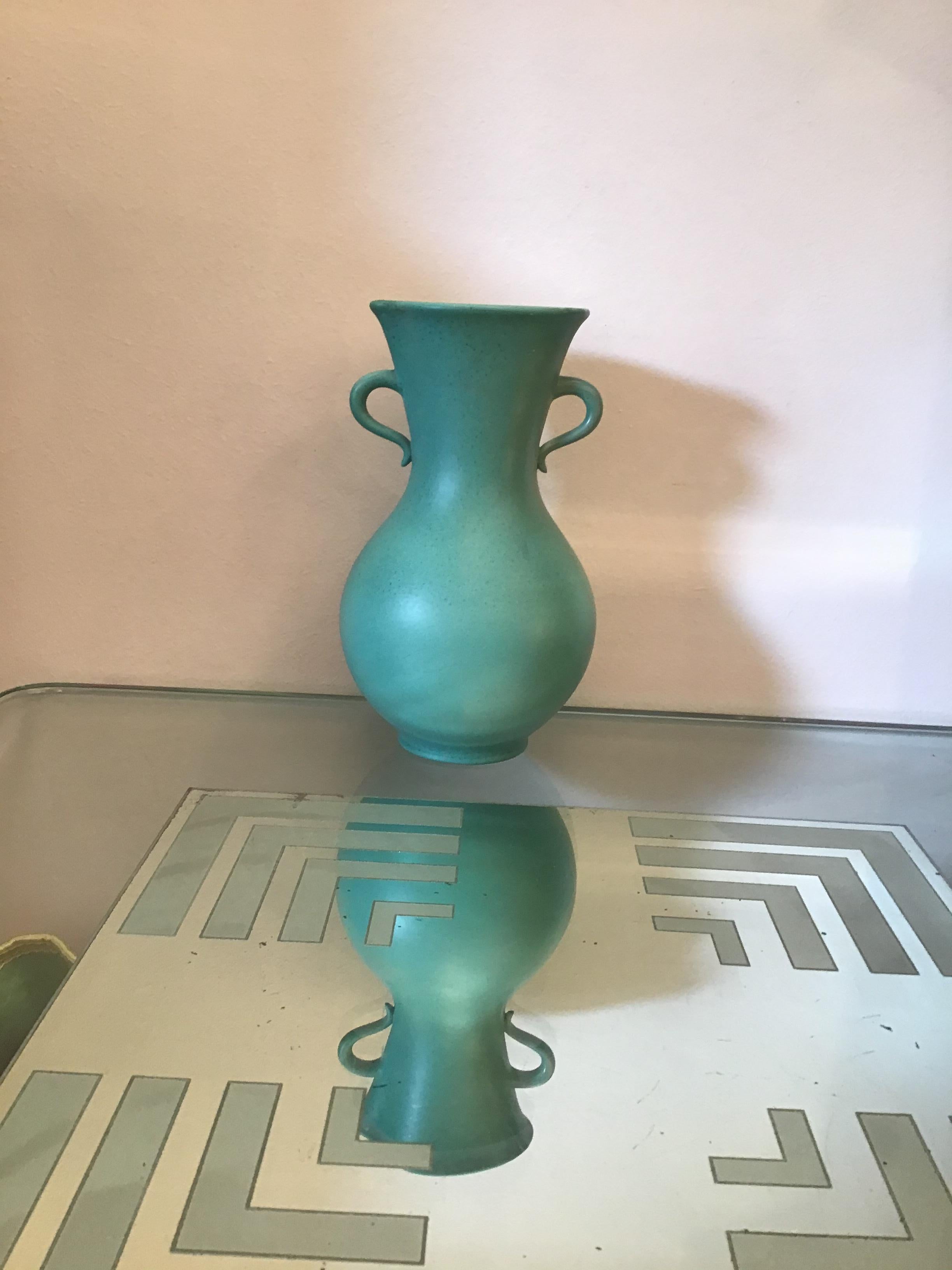 Autre Vase en céramique Richard Ginori Giovanni Gariboldi, 1950, Italie  en vente