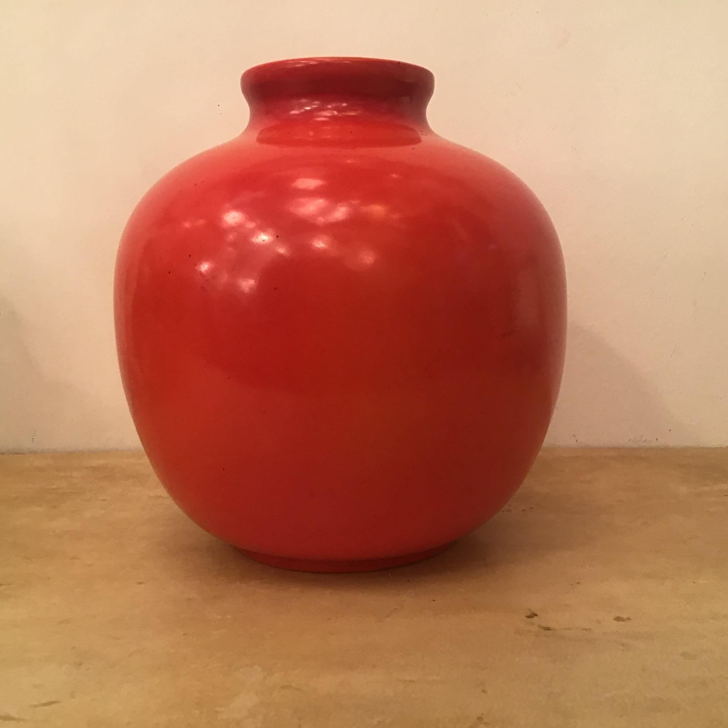 Other Richard Ginori “Giovanni Gariboldi “ Vase Ceramic 1950 Italy  For Sale