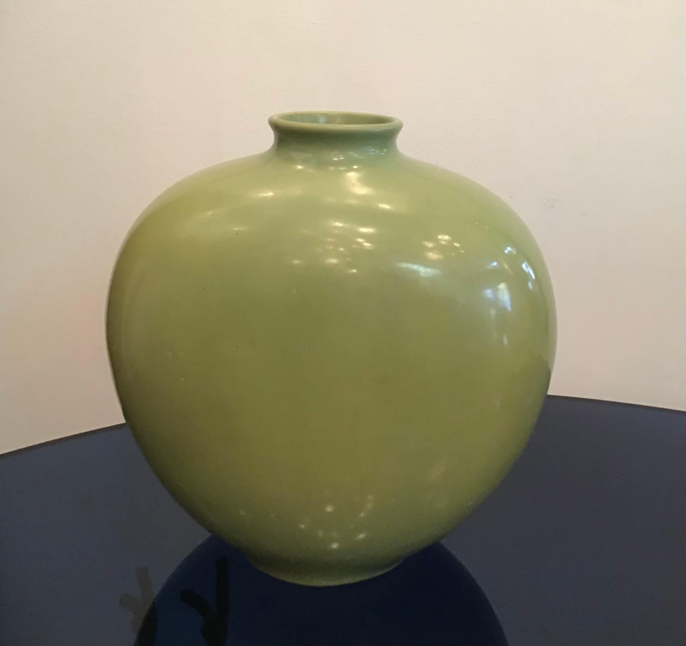 Italian Richard Ginori Giovanni Gariboldi Vase Ceramic 1950 Italy For Sale