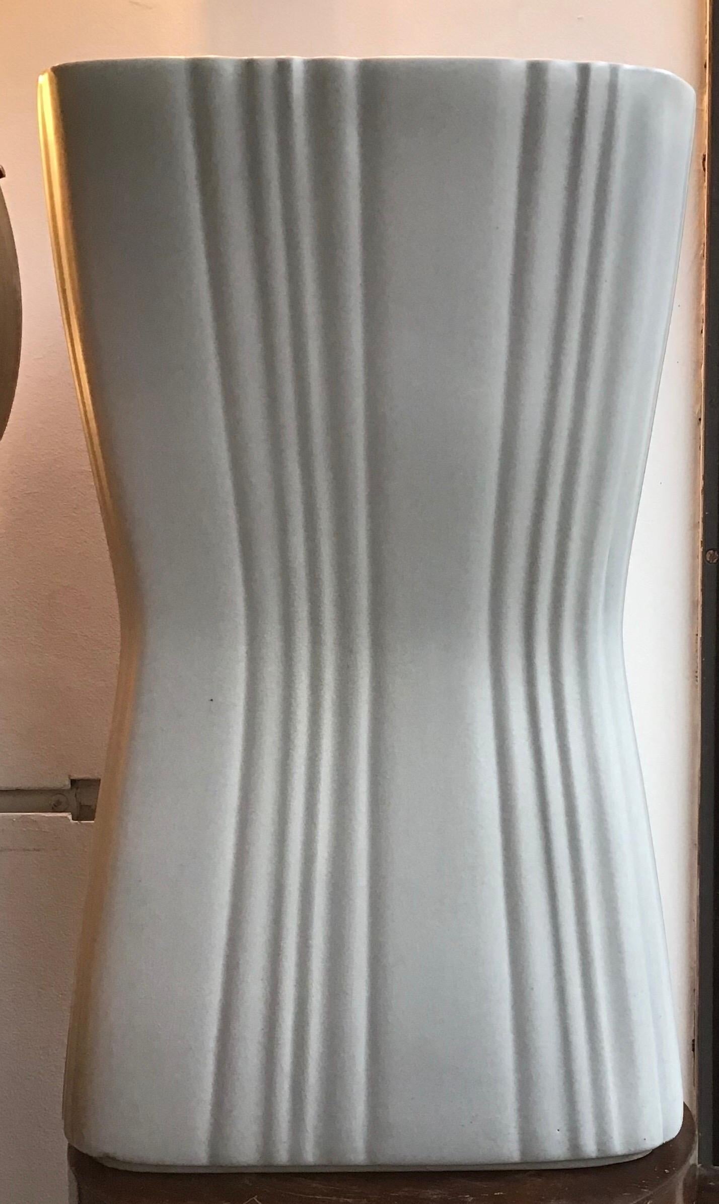 Richard Ginori Giovanni Gariboldi Vase Ceramic, 1950, Italy In Excellent Condition For Sale In Milano, IT