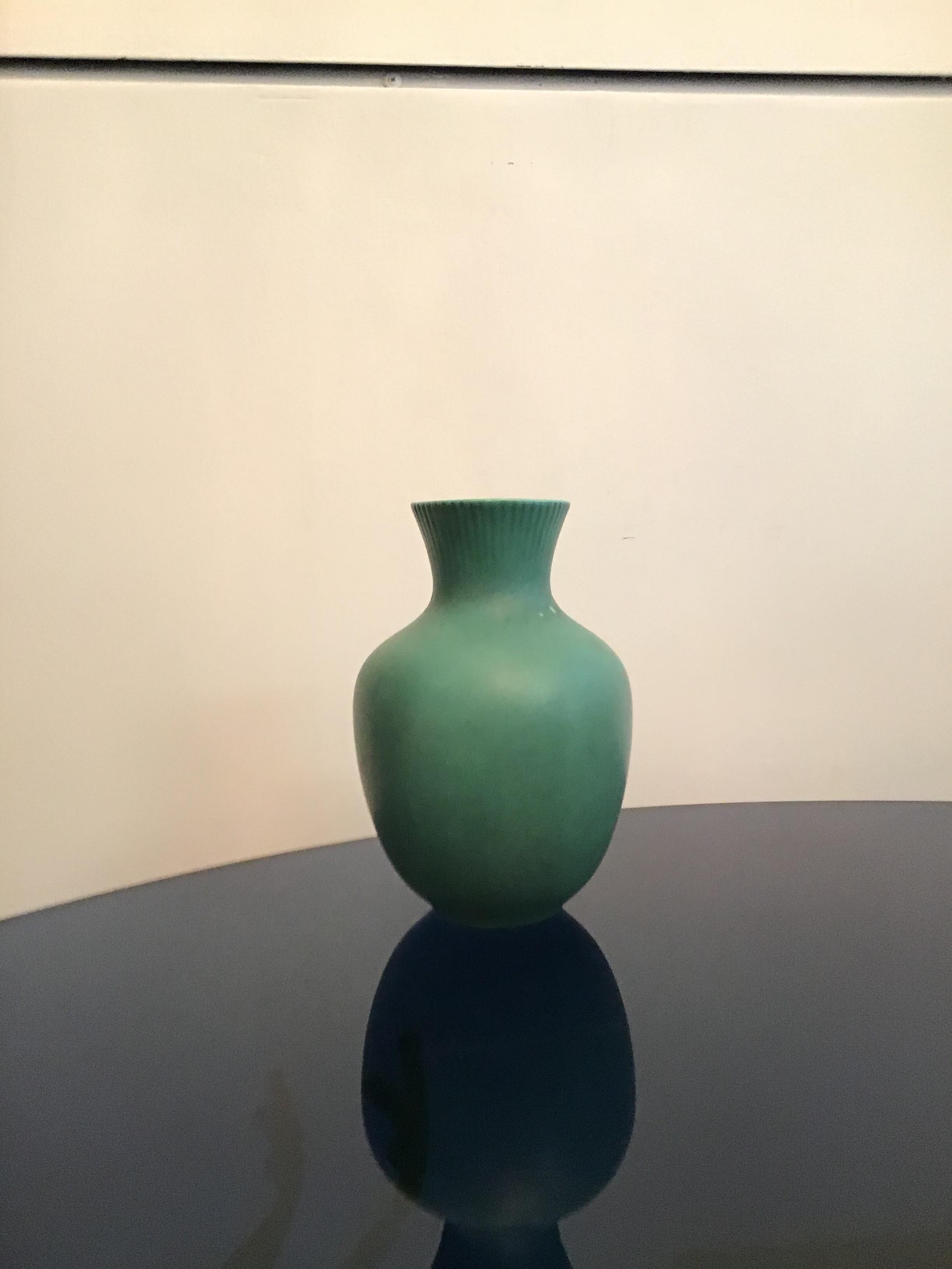 Vase aus Keramik von Richard Ginori Giovanni Gariboldi, 1950, Italien (Sonstiges) im Angebot