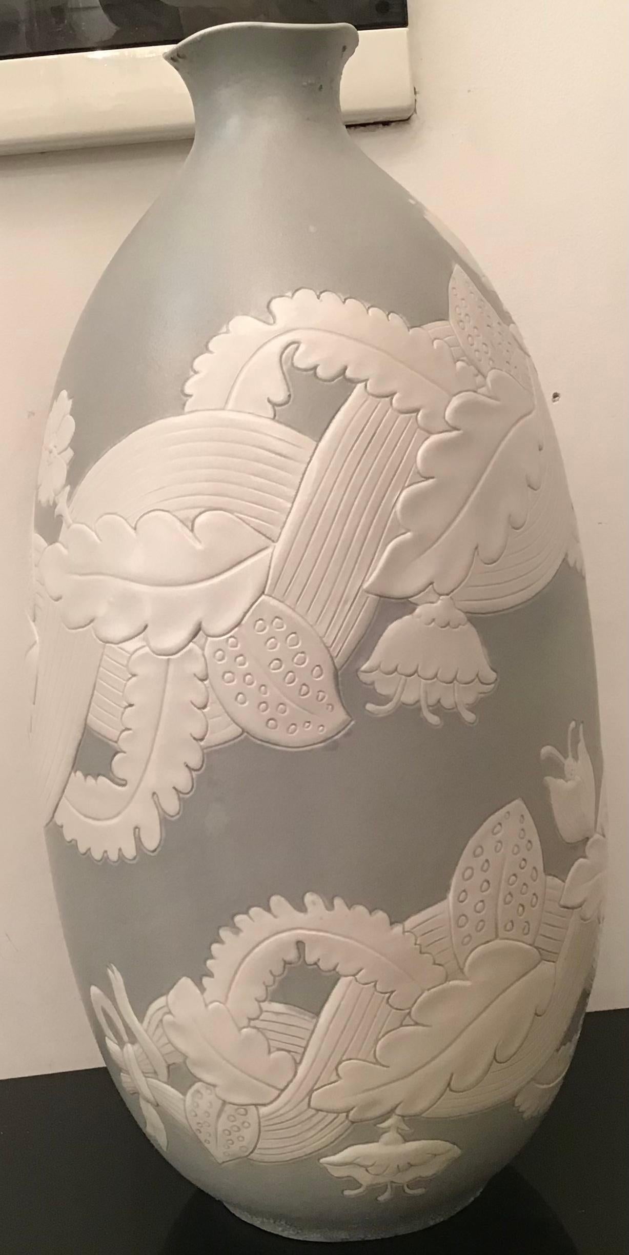 Vase aus Keramik von Richard Ginori Giovanni Gariboldi, 1950, Italien im Zustand „Gut“ im Angebot in Milano, IT