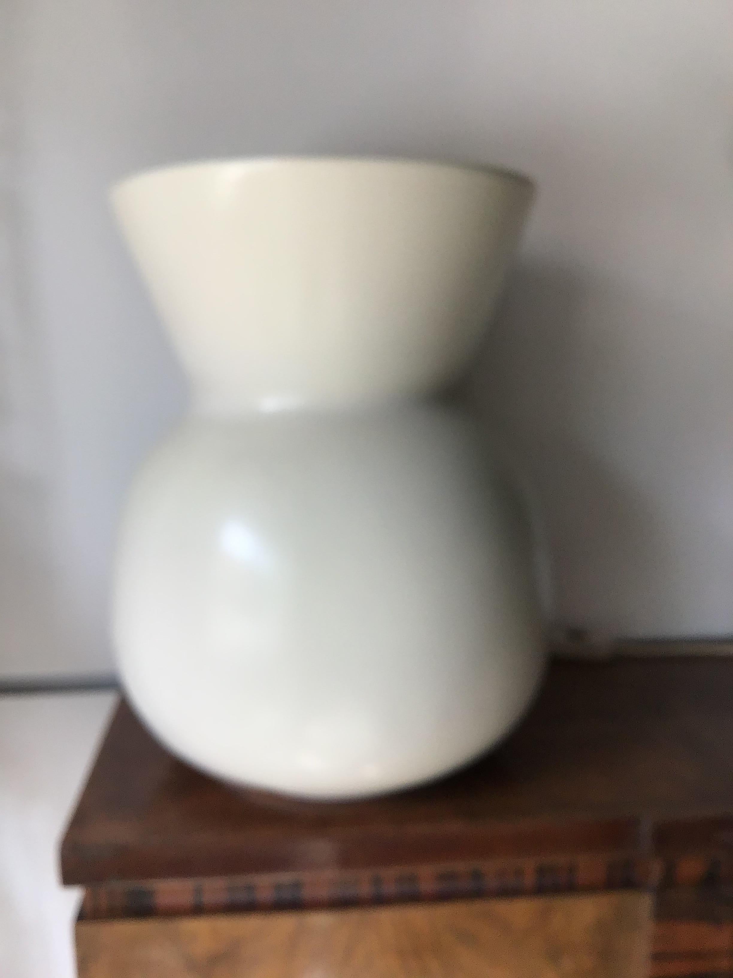 Richard Ginori Giovanni Gariboldi Vase Ceramic 1950 Italy For Sale 1