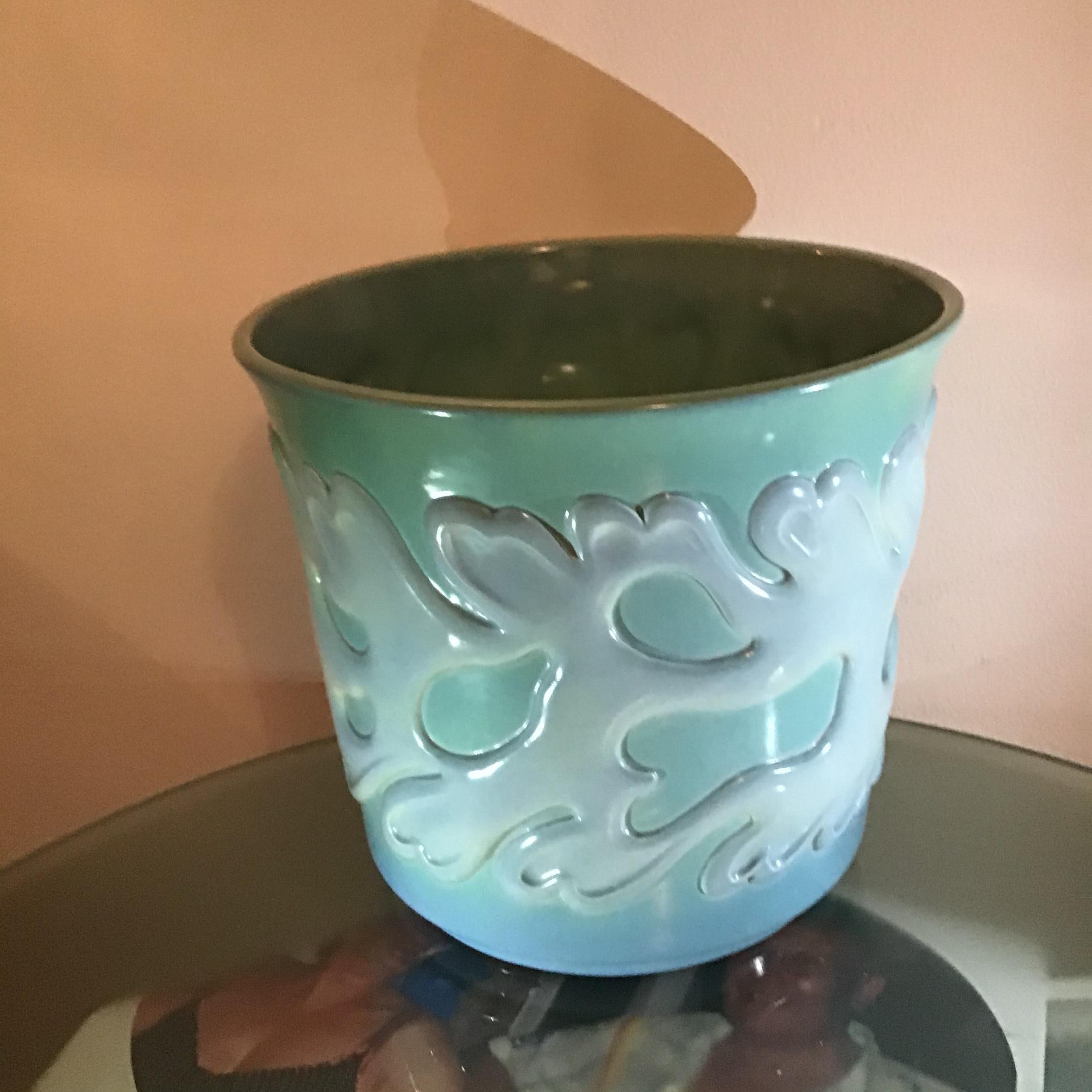 Vase aus Keramik von Richard Ginori Giovanni Gariboldi, 1950, Italien im Angebot 1