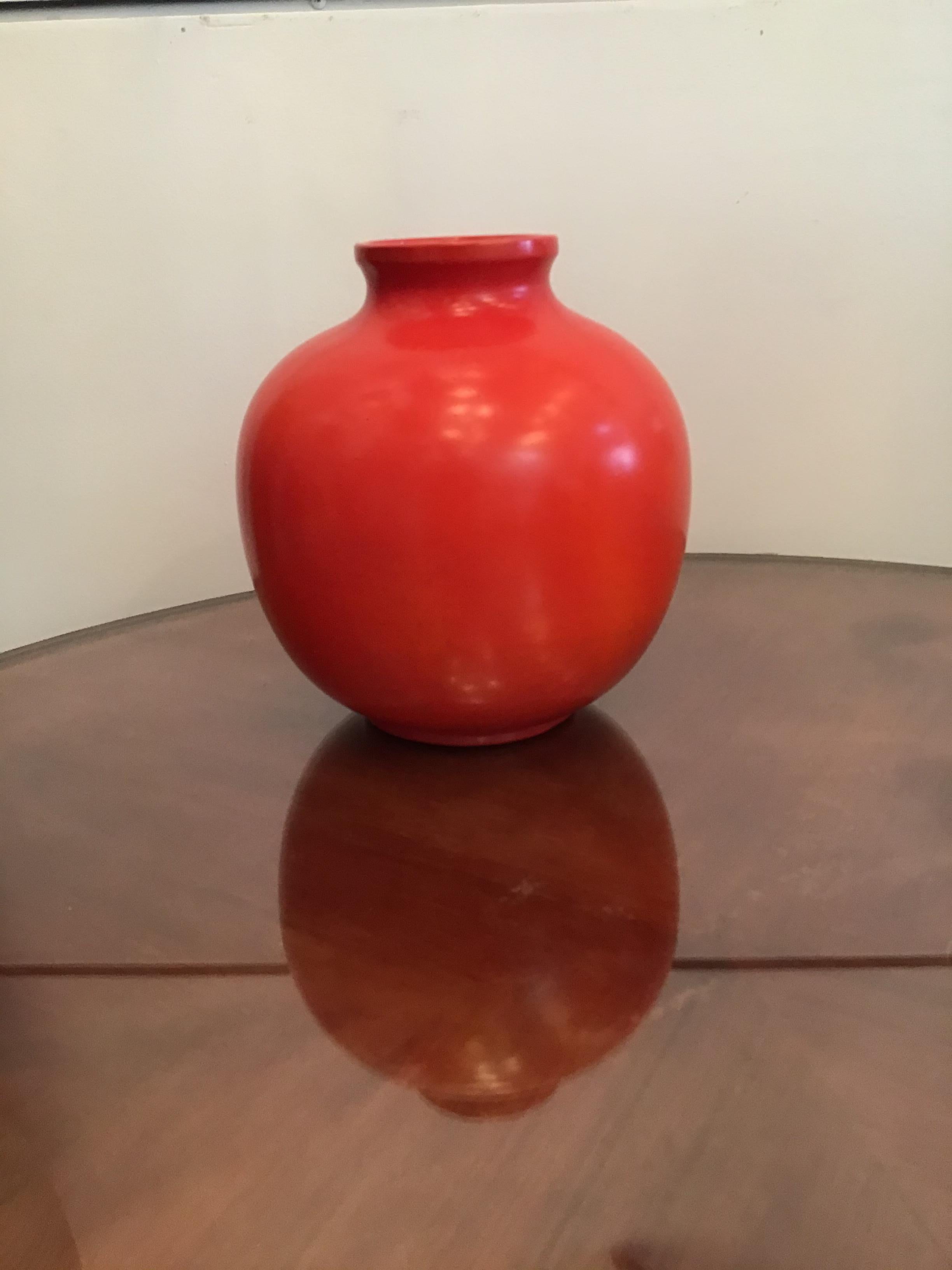 Richard Ginori Giovanni Gariboldi Vase Ceramic, 1950, Italy For Sale 1