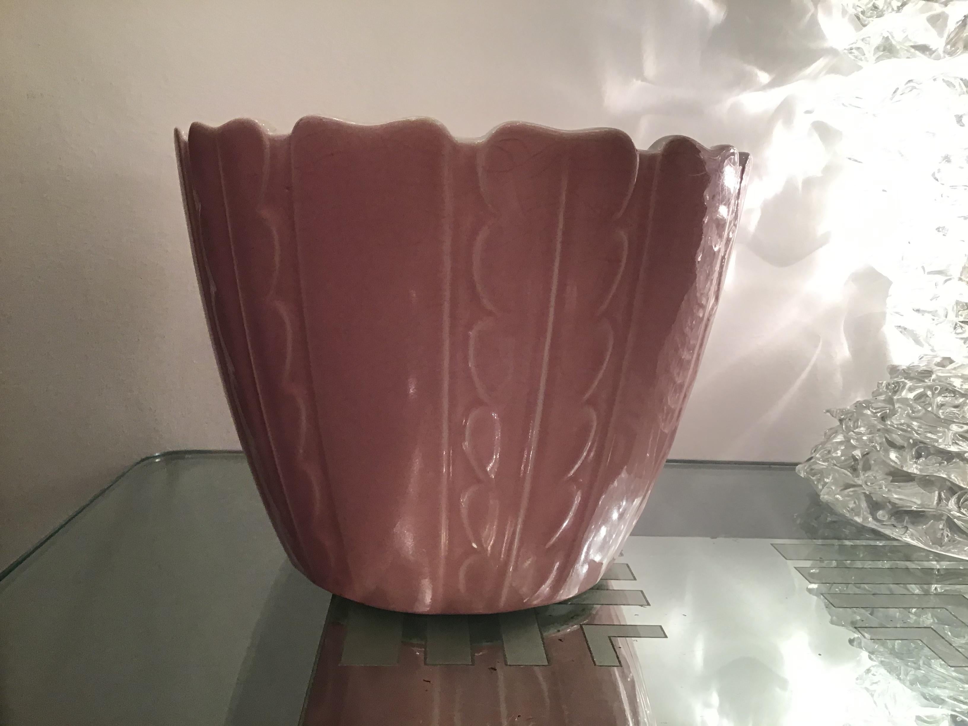 Richard Ginori Giovanni Gariboldi Vase Ceramic 1950, Italy For Sale 1