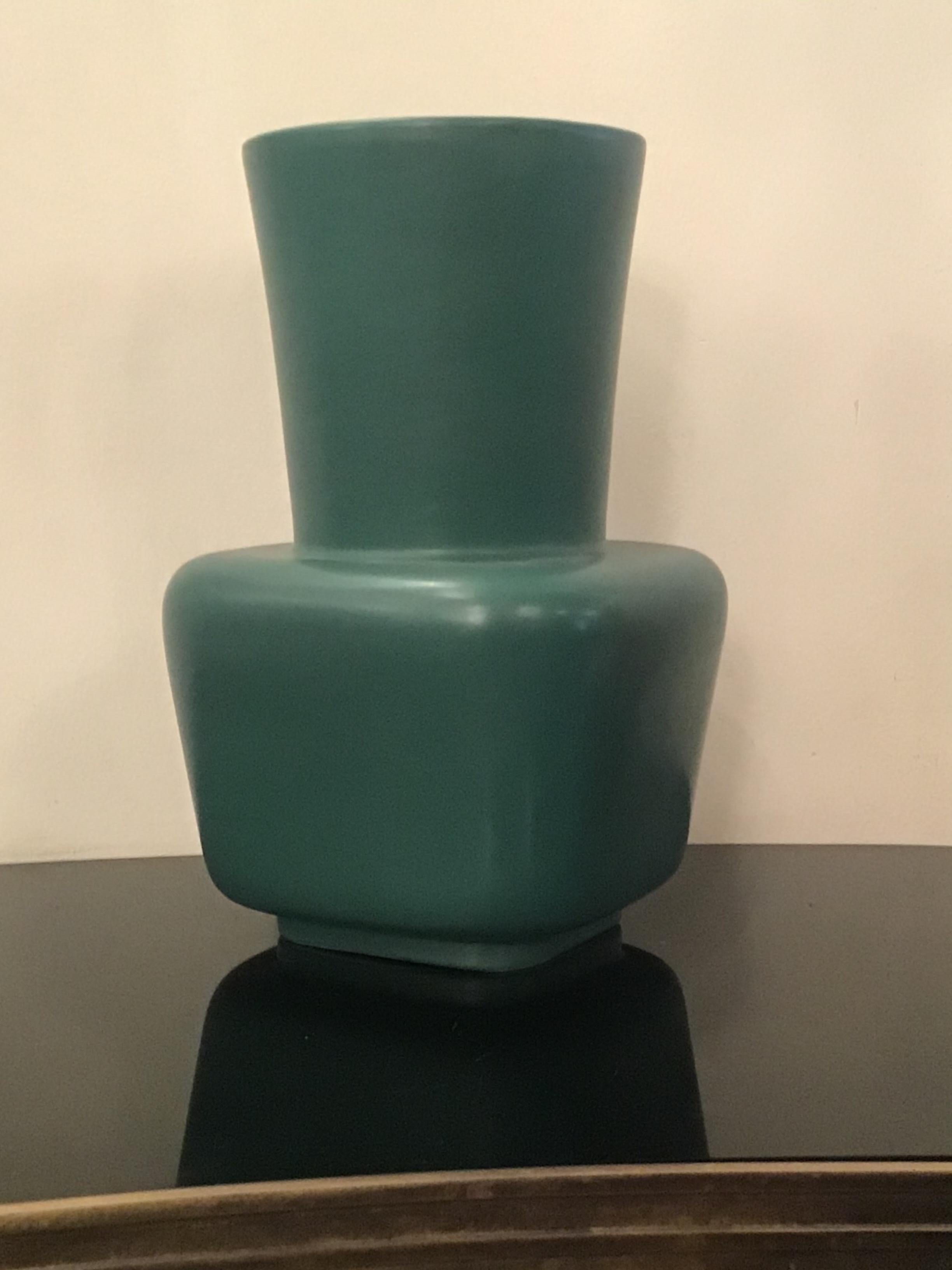 Richard Ginori “Giovanni Gariboldi “ Vase Ceramic 1950 Italy 1