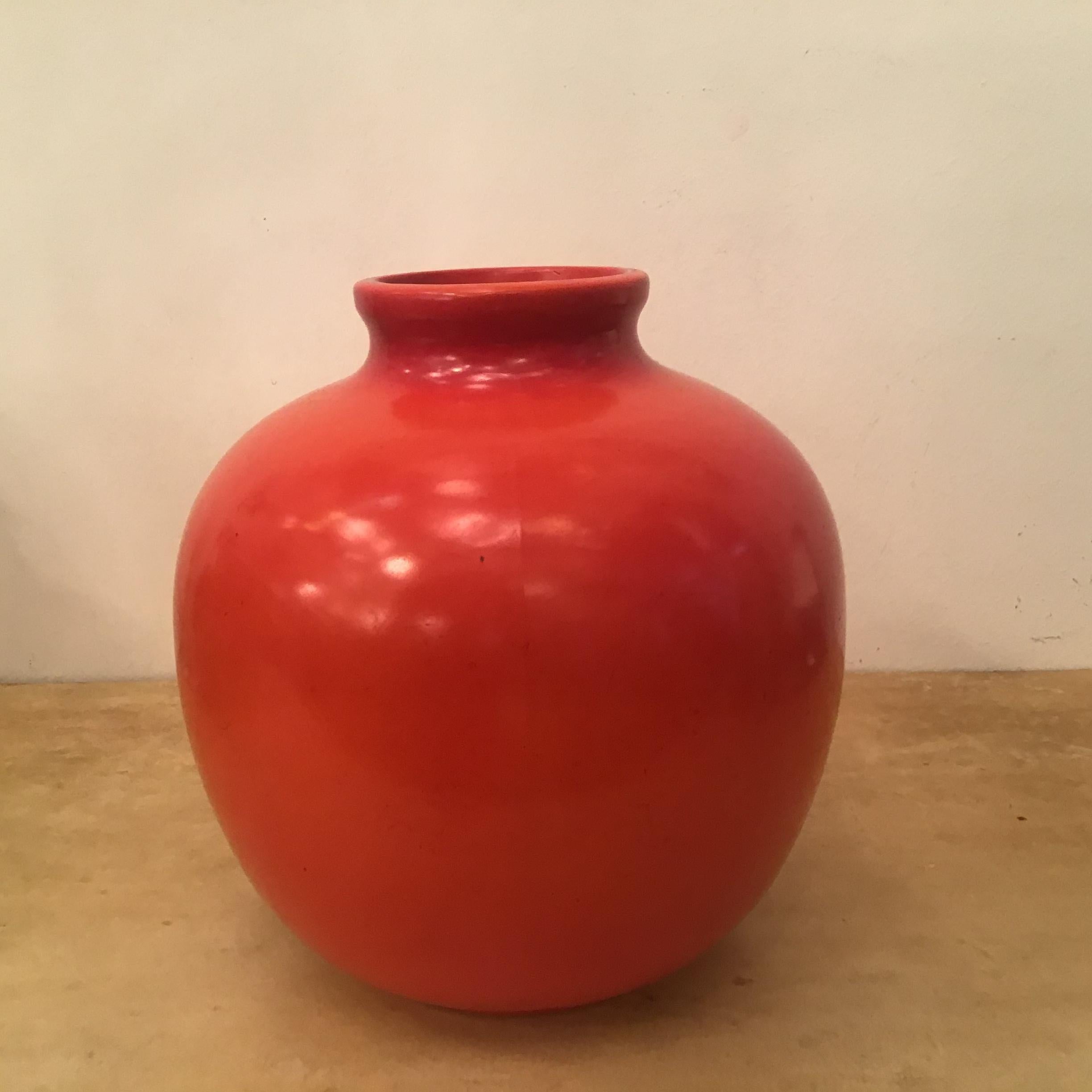 Richard Ginori “Giovanni Gariboldi “ Vase Ceramic 1950 Italy  For Sale 1