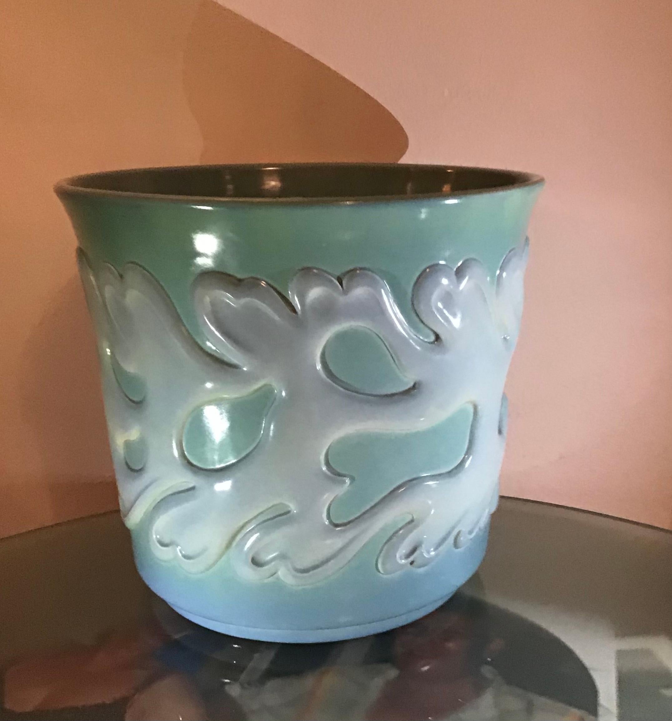 Richard Ginori Giovanni Gariboldi Vase Ceramic, 1950, Italy  For Sale 2