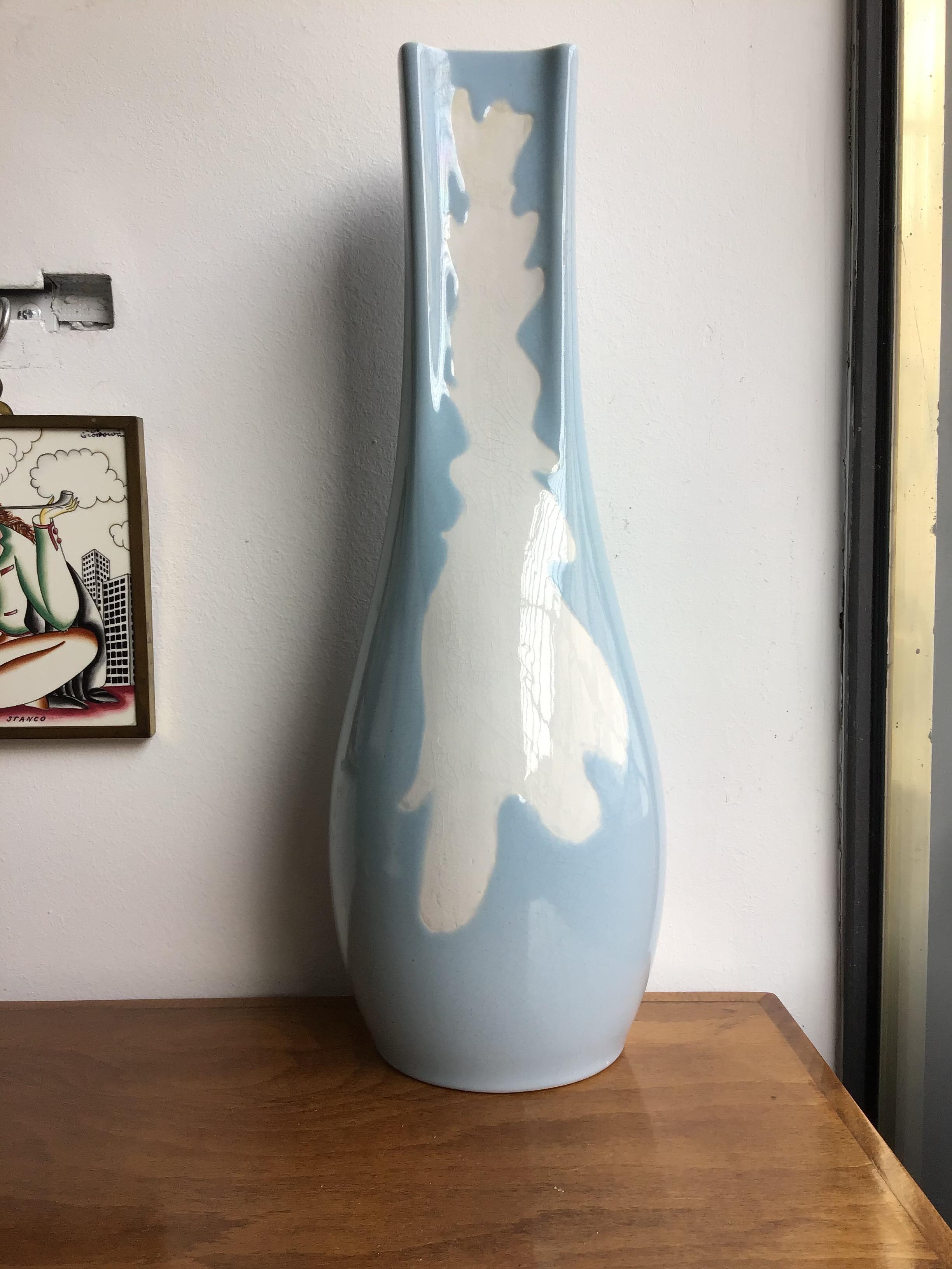Richard Ginori Giovanni Gariboldi Vase Ceramic, 1950, Italy For Sale 2