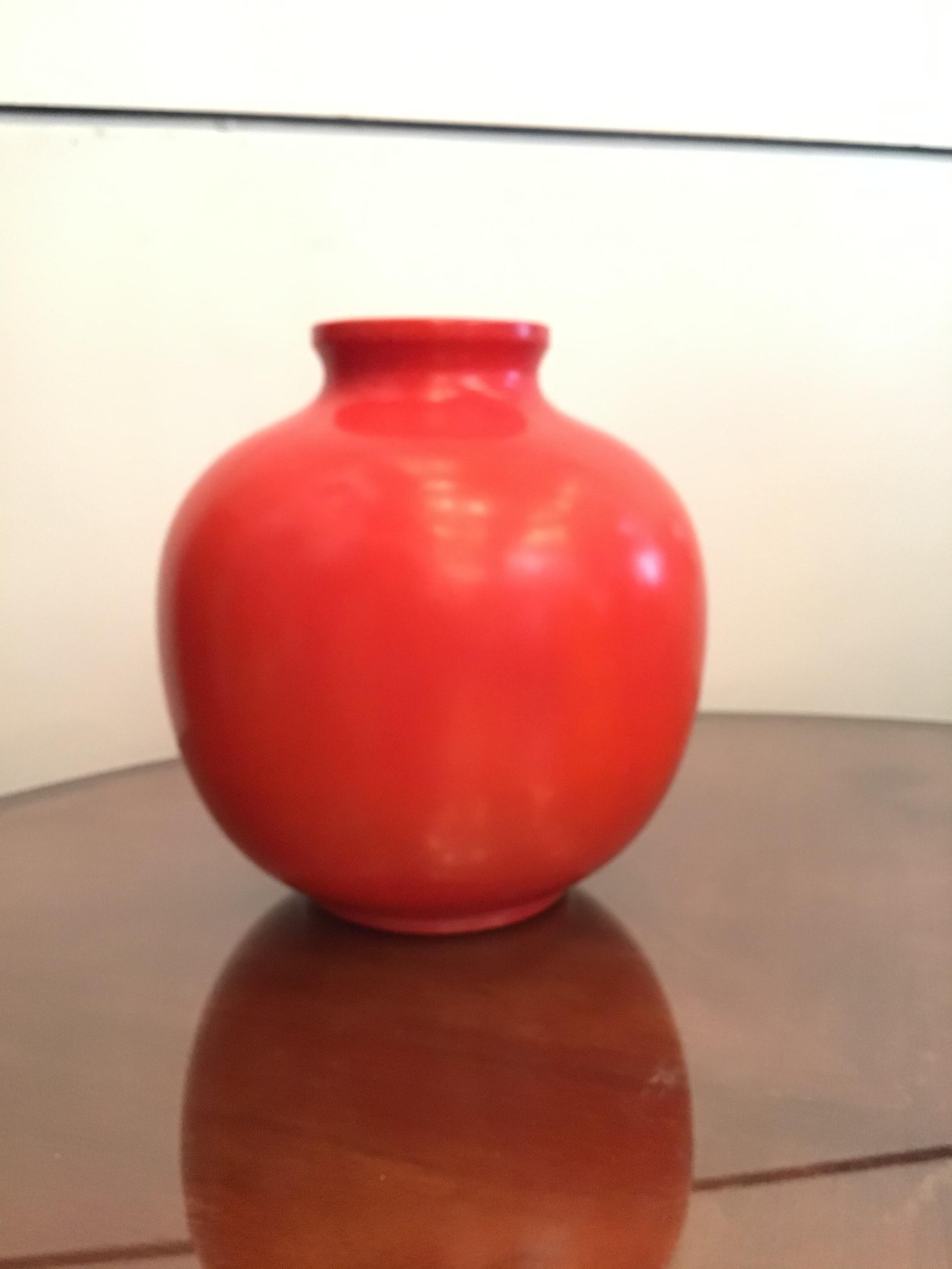 Richard Ginori Giovanni Gariboldi Vase Ceramic, 1950, Italy For Sale 2