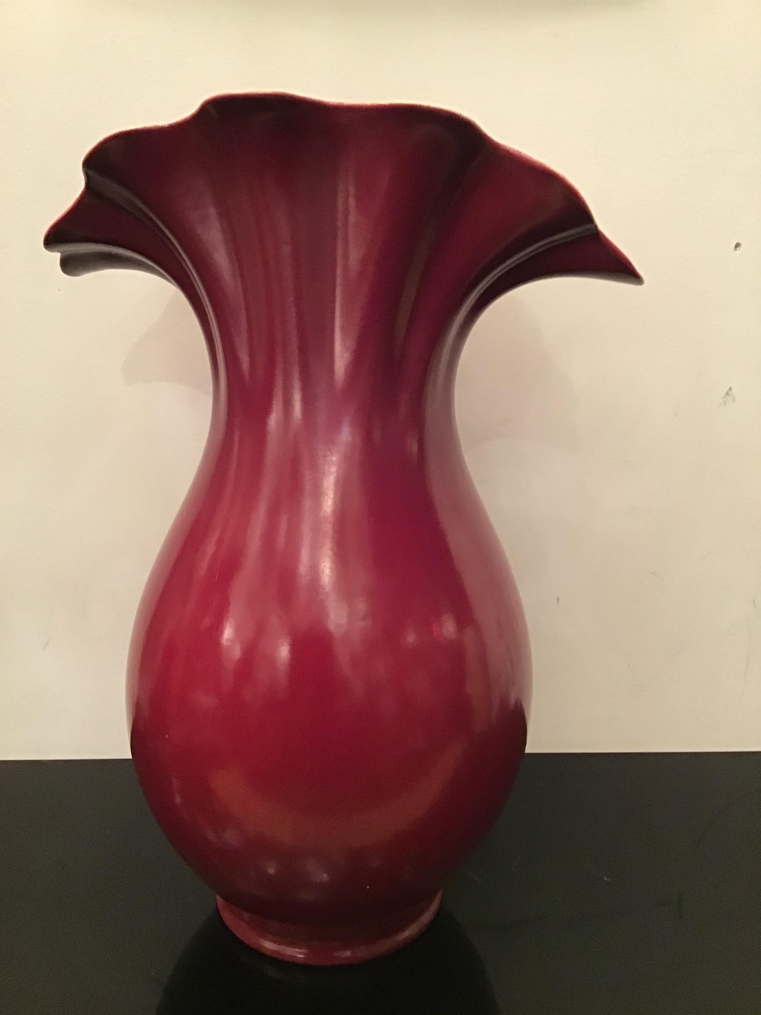 Richard Ginori “Giovanni Gariboldi “ Vase Ceramic, 1950, Italy For Sale 2