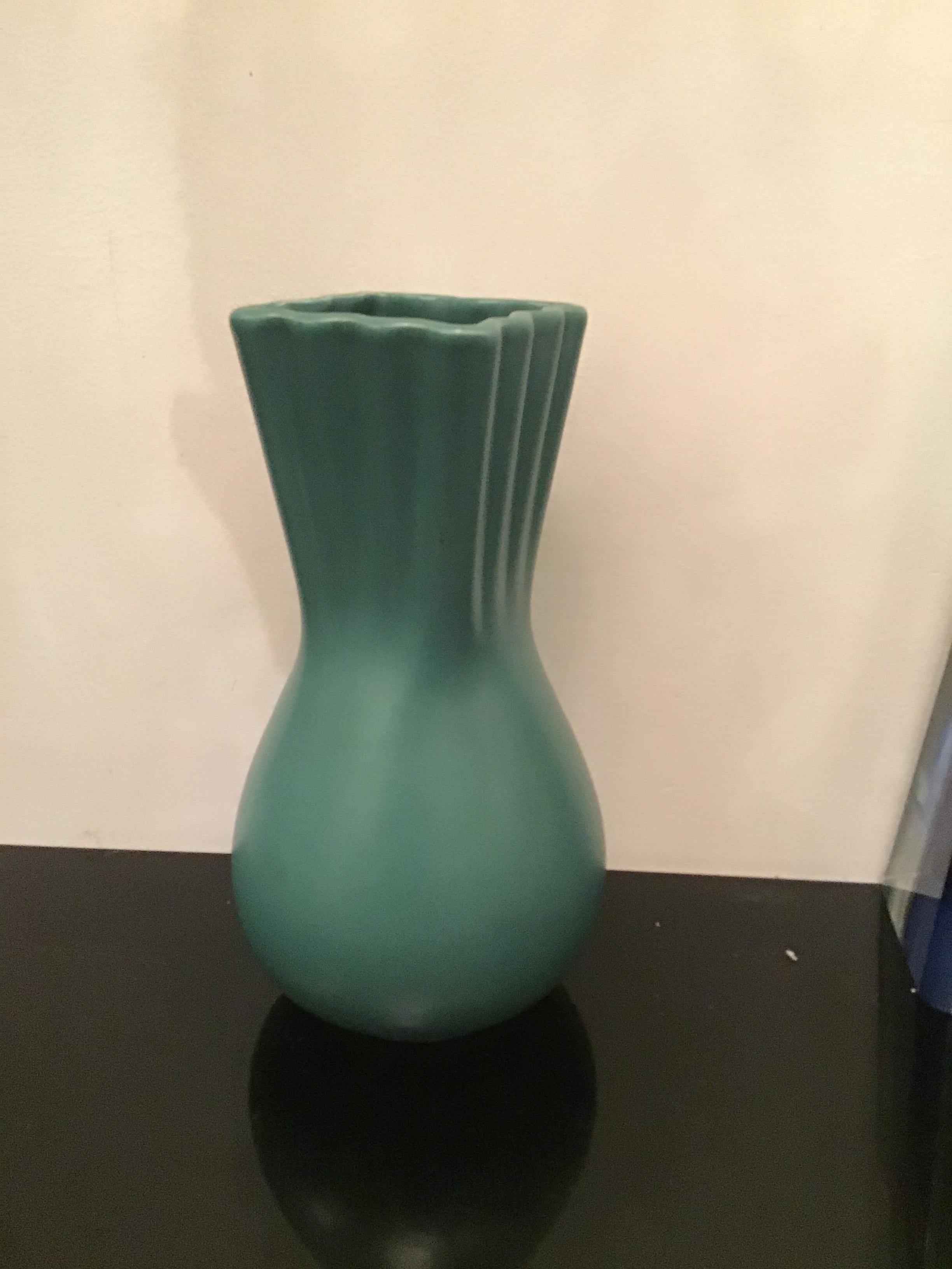 Richard Ginori “Giovanni Gariboldi “ Vase Ceramic, 1950, Italy  For Sale 2