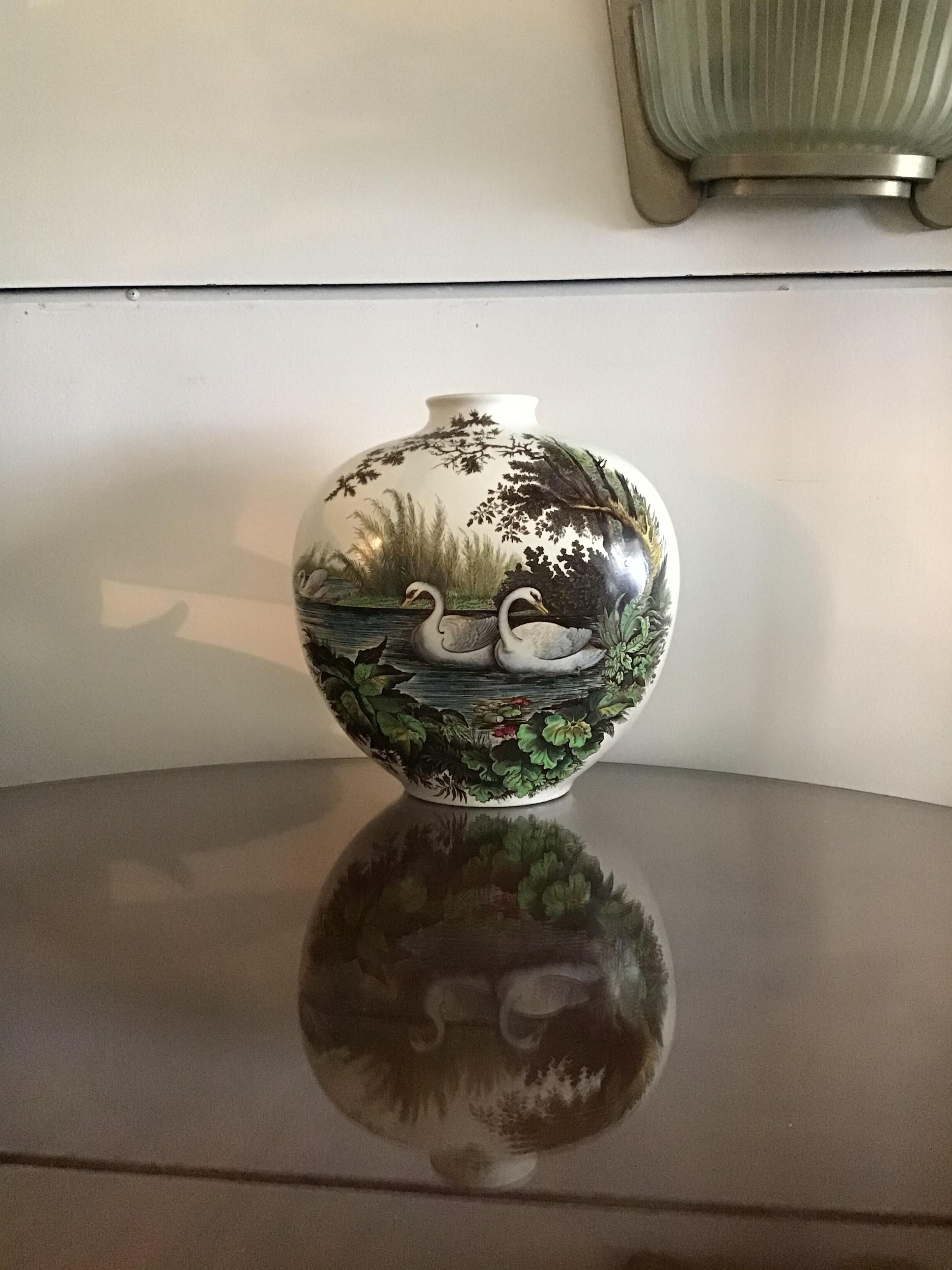 Richard Ginori Giovanni Gariboldi Vase Keramik, 1950, Italien im Angebot 3