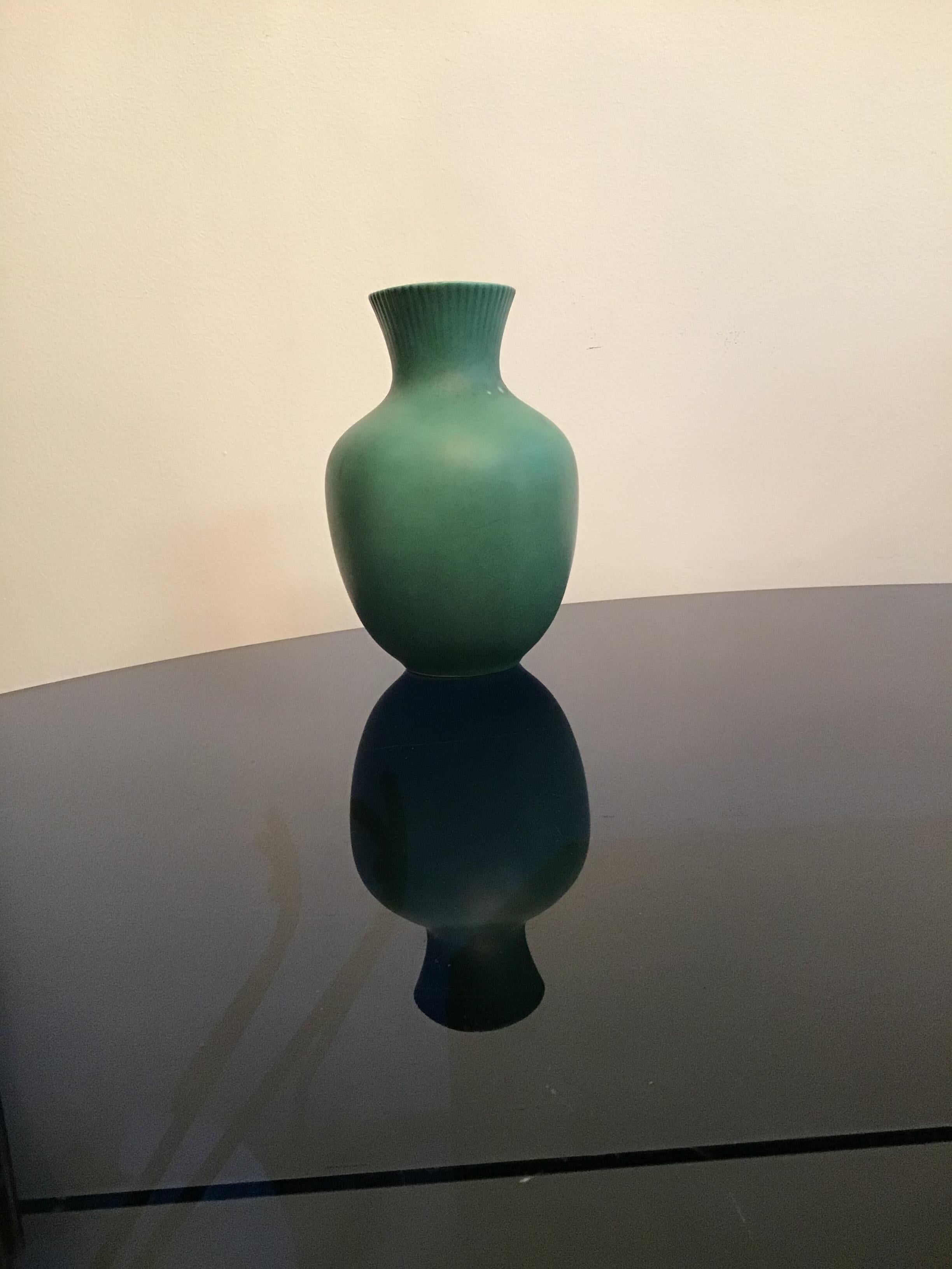 Richard Ginori “Giovanni Gariboldi “Vase Ceramic, 1950, Italy For Sale 2