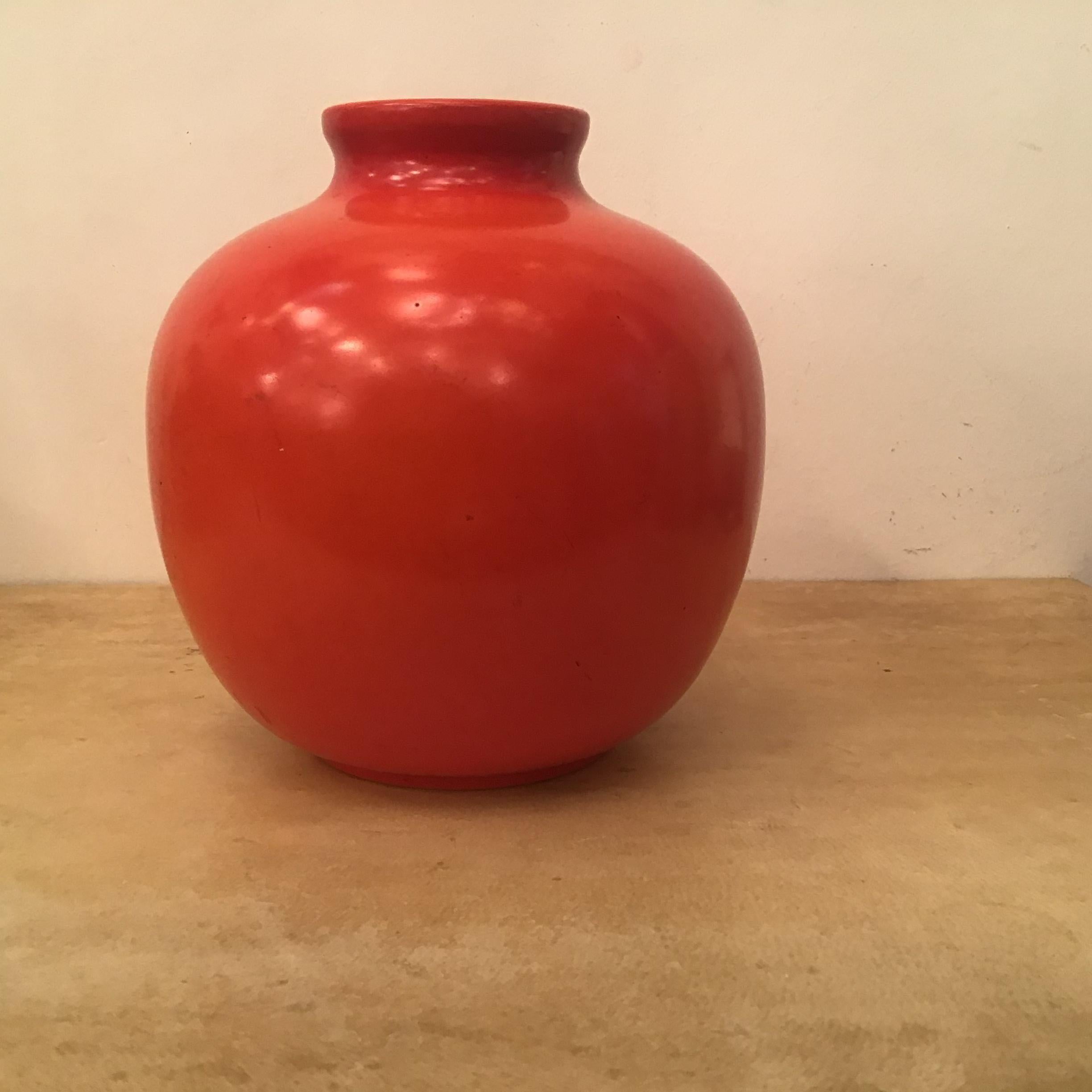 Richard Ginori “Giovanni Gariboldi “ Vase Ceramic 1950 Italy  For Sale 3