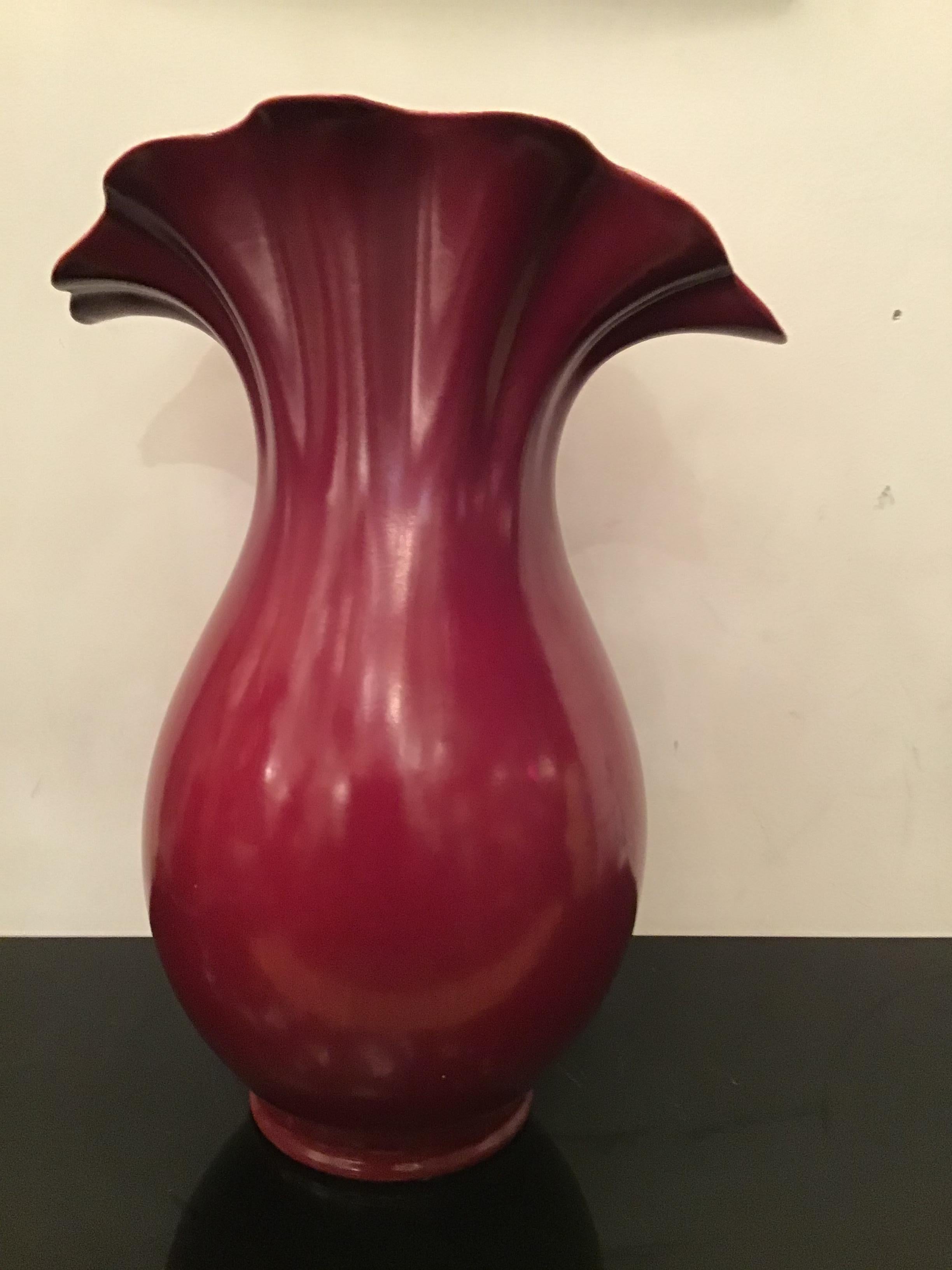 Richard Ginori “Giovanni Gariboldi “ Vase Ceramic, 1950, Italy For Sale 3