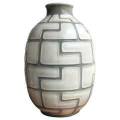 Richard Ginori Giovanni Gariboldi Vase Ceramic, 1950, Italy