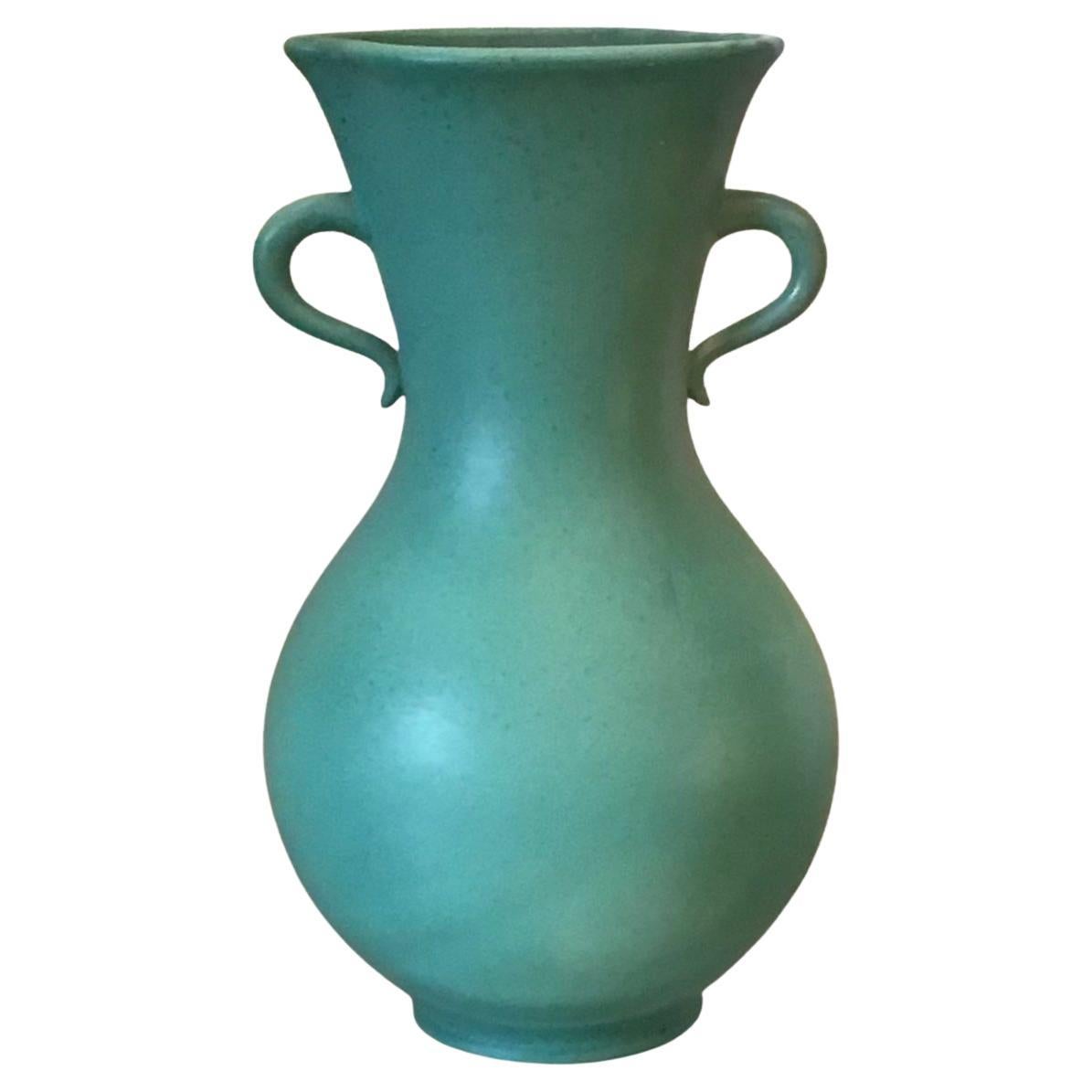 Vase en céramique Richard Ginori Giovanni Gariboldi, 1950, Italie  en vente