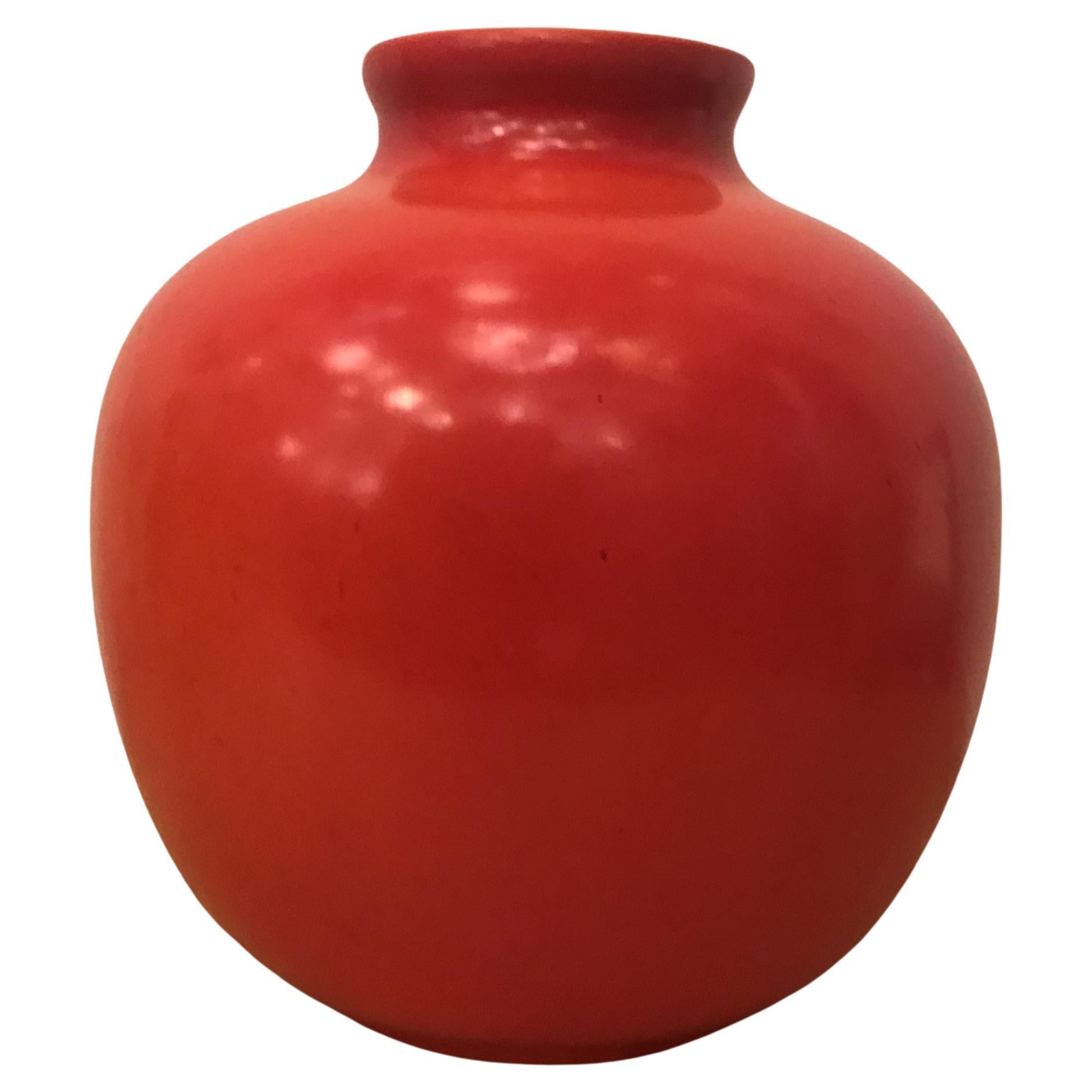 Richard Ginori “Giovanni Gariboldi “ Vase Ceramic 1950 Italy  For Sale