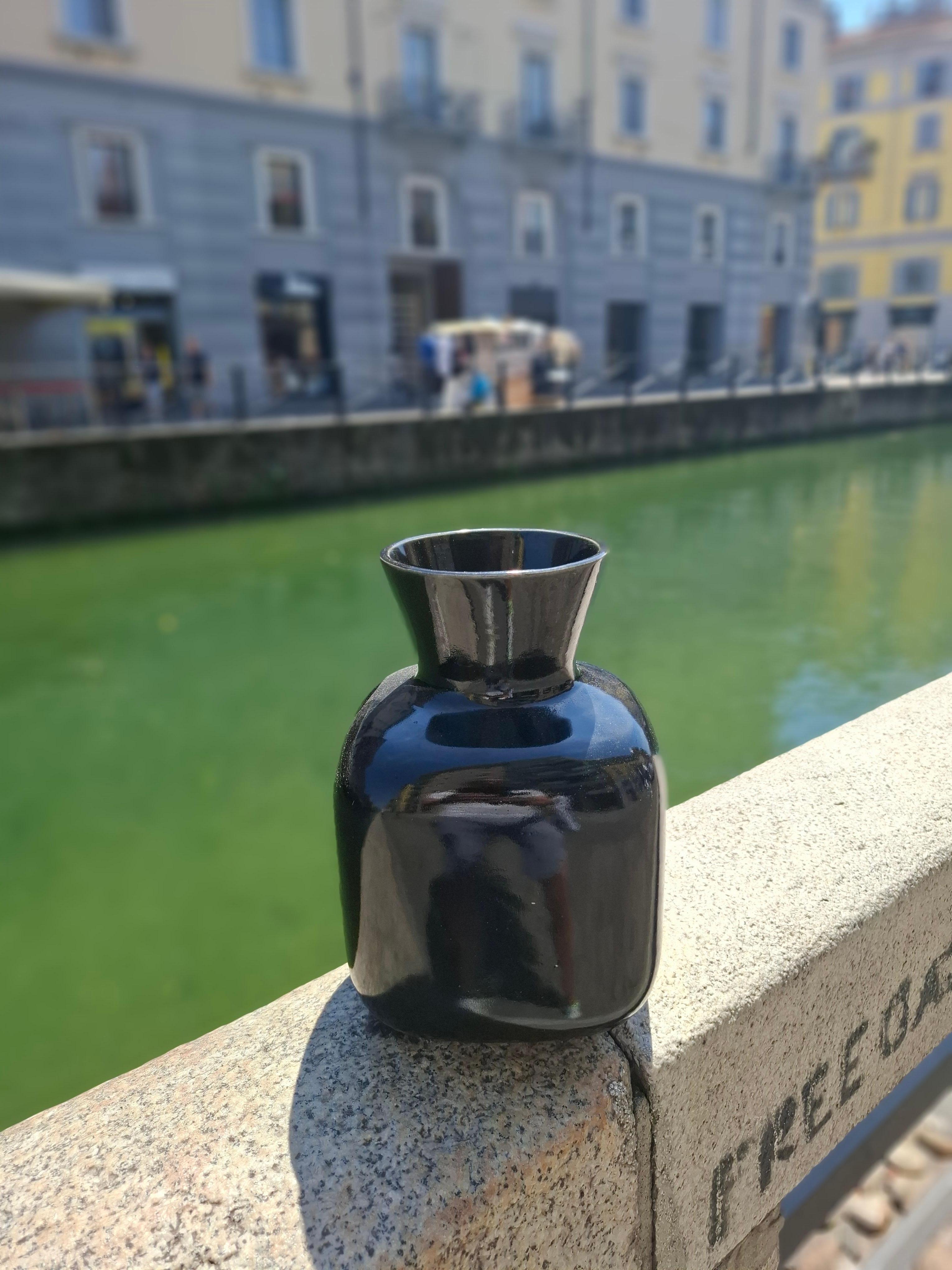 Italiano RICHARD GINORI GIOVANNI GARIBOLDI Vaso Ceramica 1950 Italia in vendita