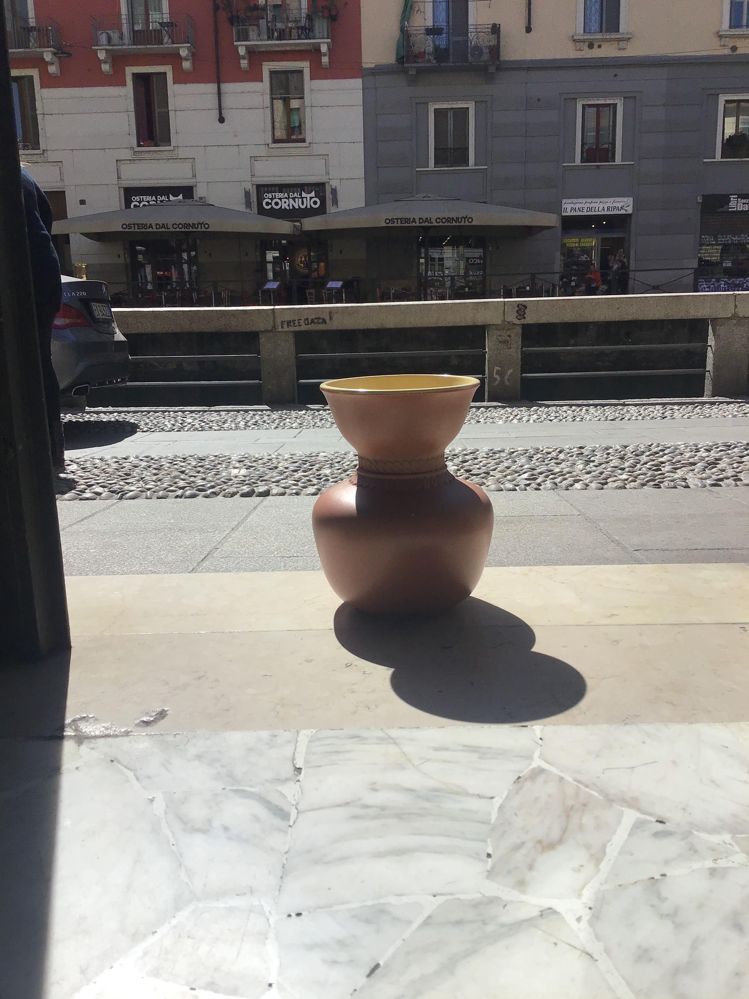 Richard Ginori VASE Giovanni Gariboldi Céramique 1950:Italie en vente 7