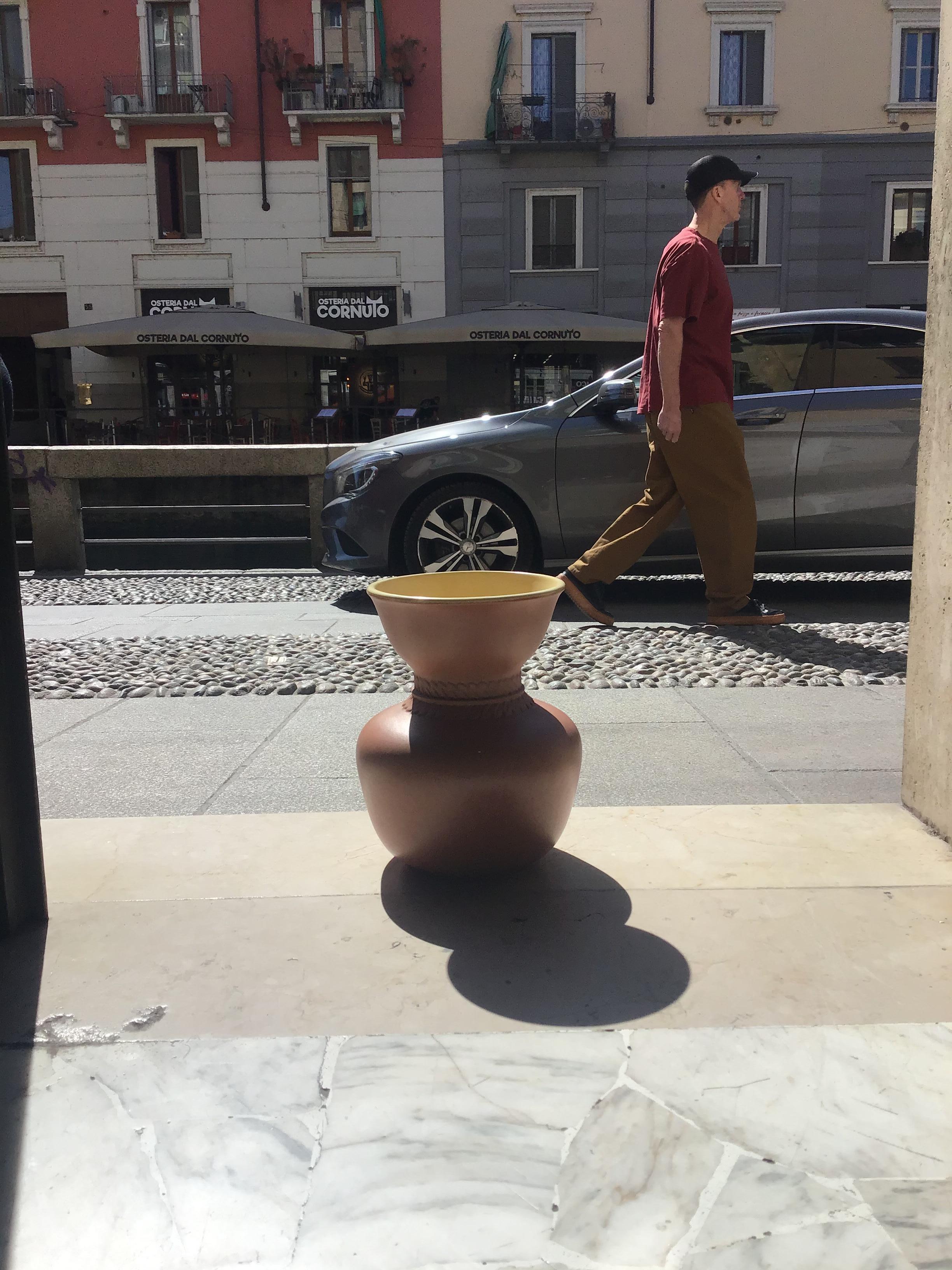 Richard Ginori VASE Giovanni Gariboldi Céramique 1950:Italie en vente 8