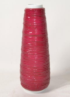 Richard Ginori Italy Porcelain Pink Rope Vase Cordonetto Missoni Home Coastal