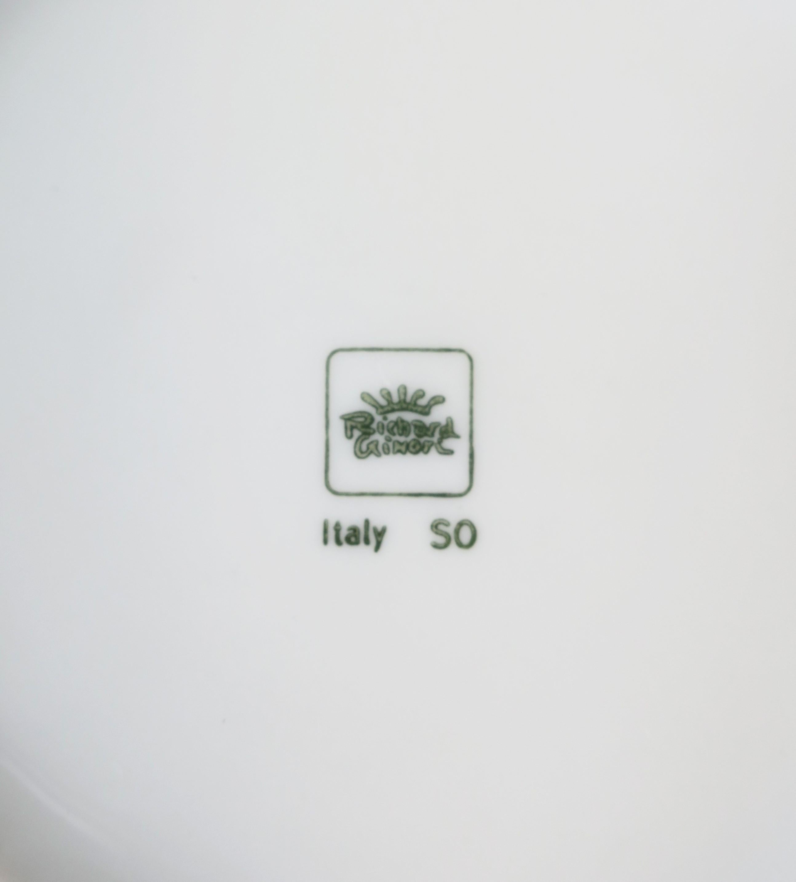 Richard Ginori Porcelain Ashtray or Catchall for Villa d'Este Hotel Italy 2