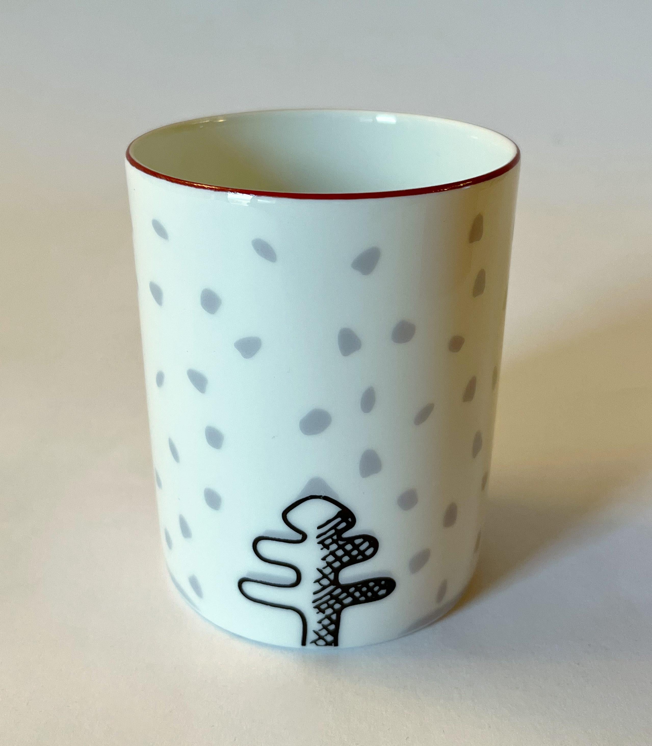 Taza de porcelana RICHARD GINORI Siglo XXI y contemporáneo