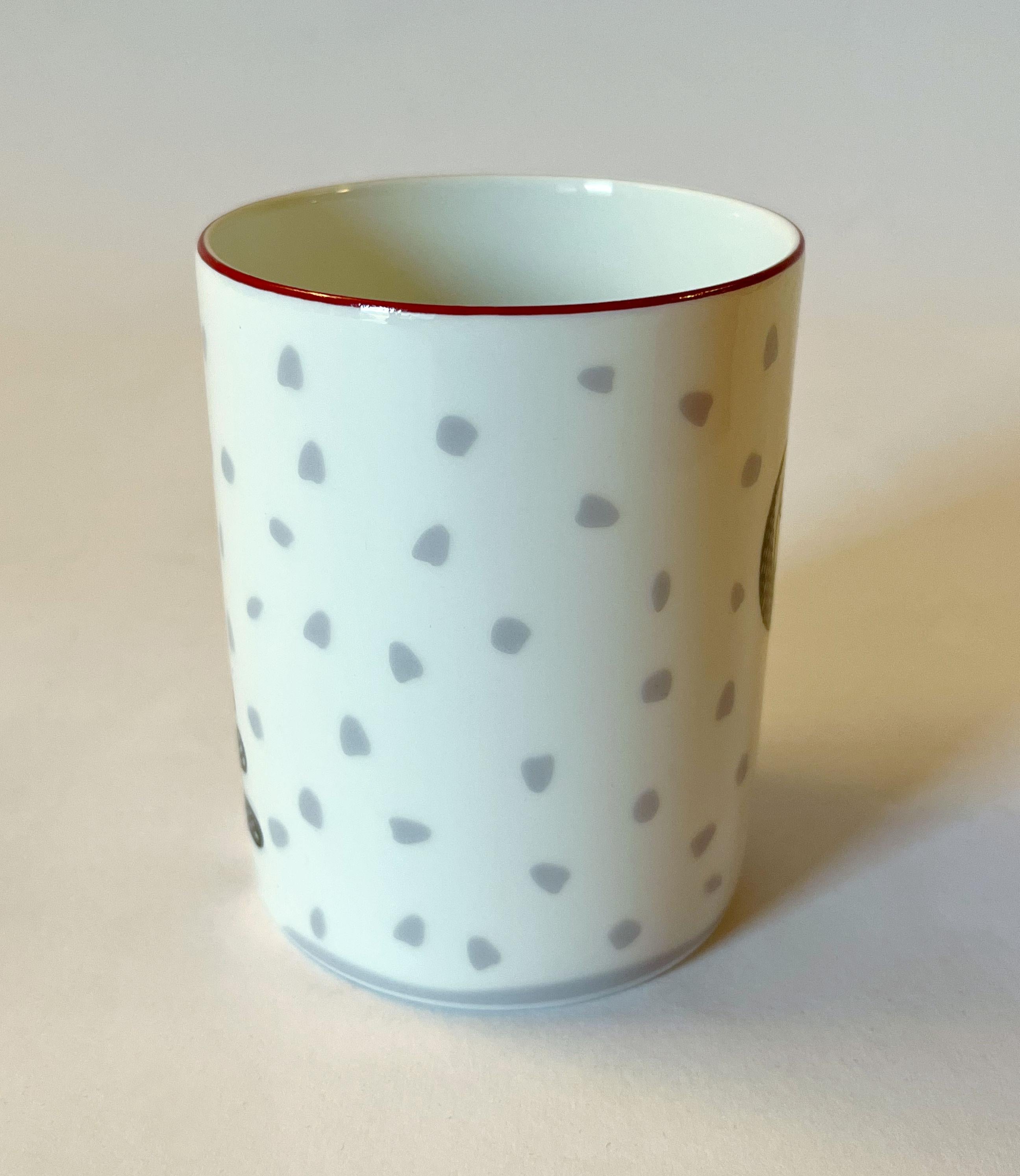 Taza de porcelana RICHARD GINORI Porcelana