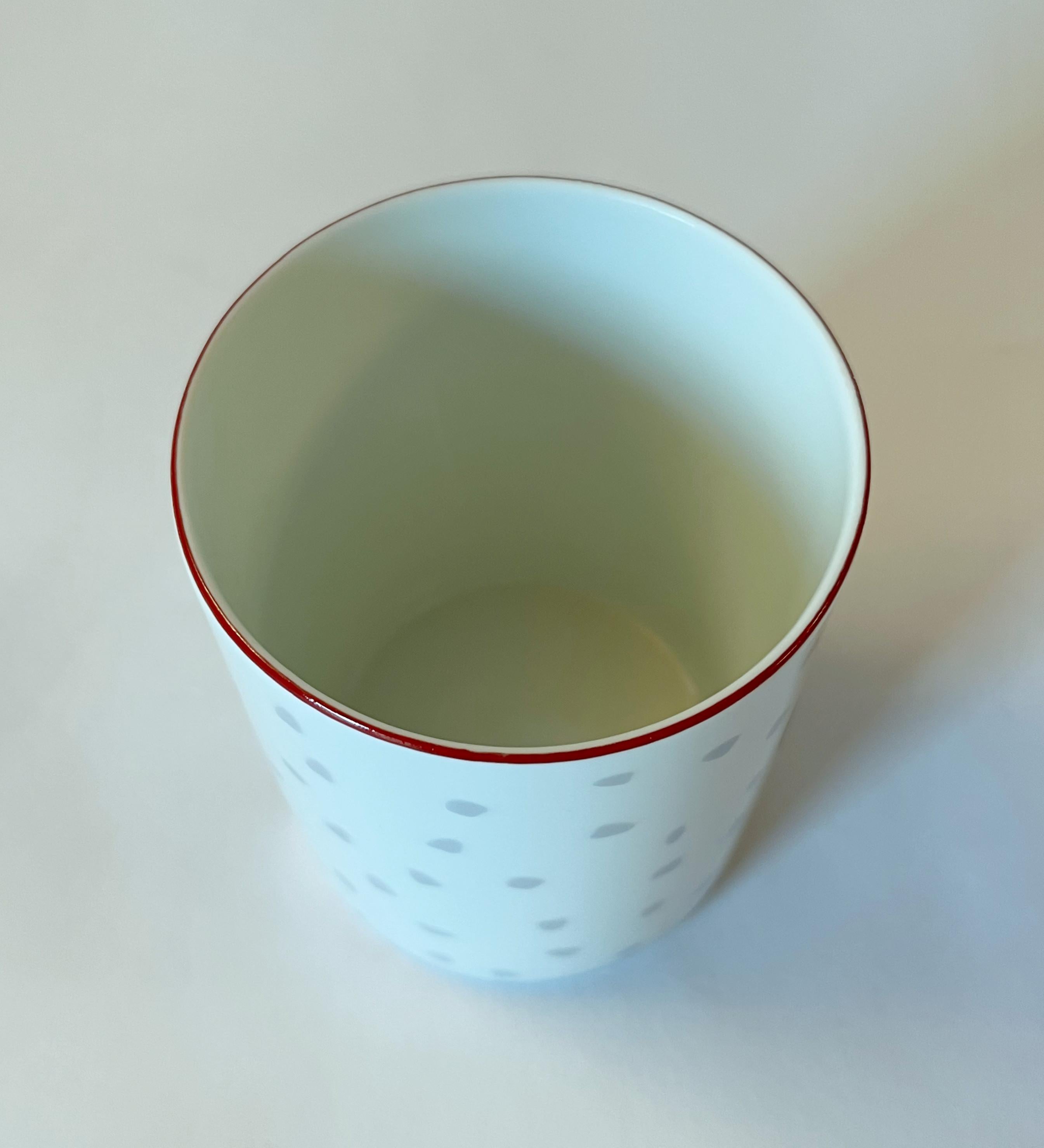 Taza de porcelana RICHARD GINORI 1