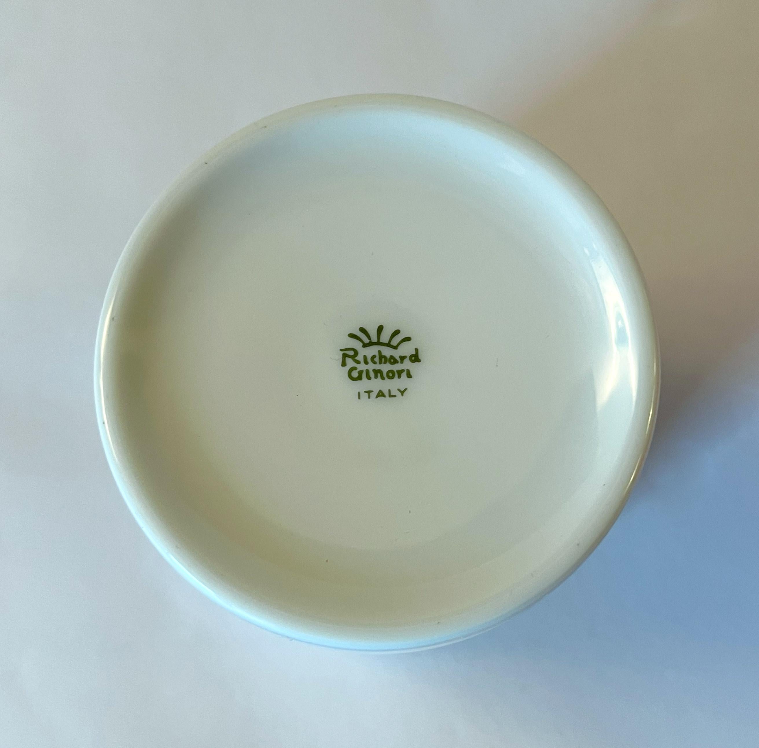 Taza de porcelana RICHARD GINORI 2
