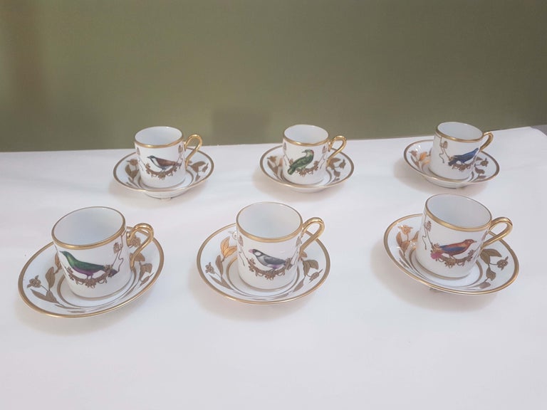 Set De Table 3 Pièces Richard Ginori « Volière » – Porcelaine Italienne Multicolore