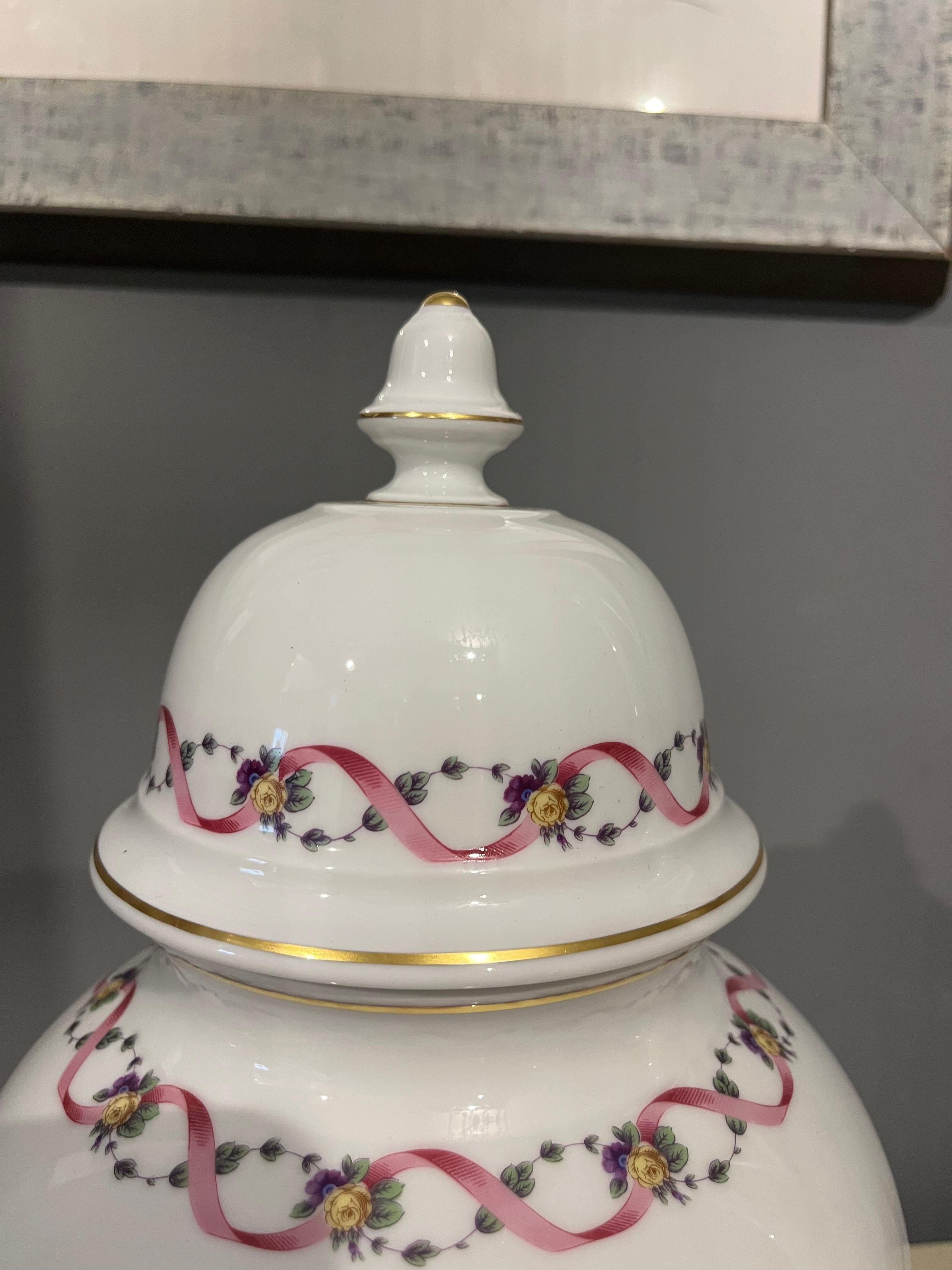 Richard Ginori potiche from the 70s For Sale 1