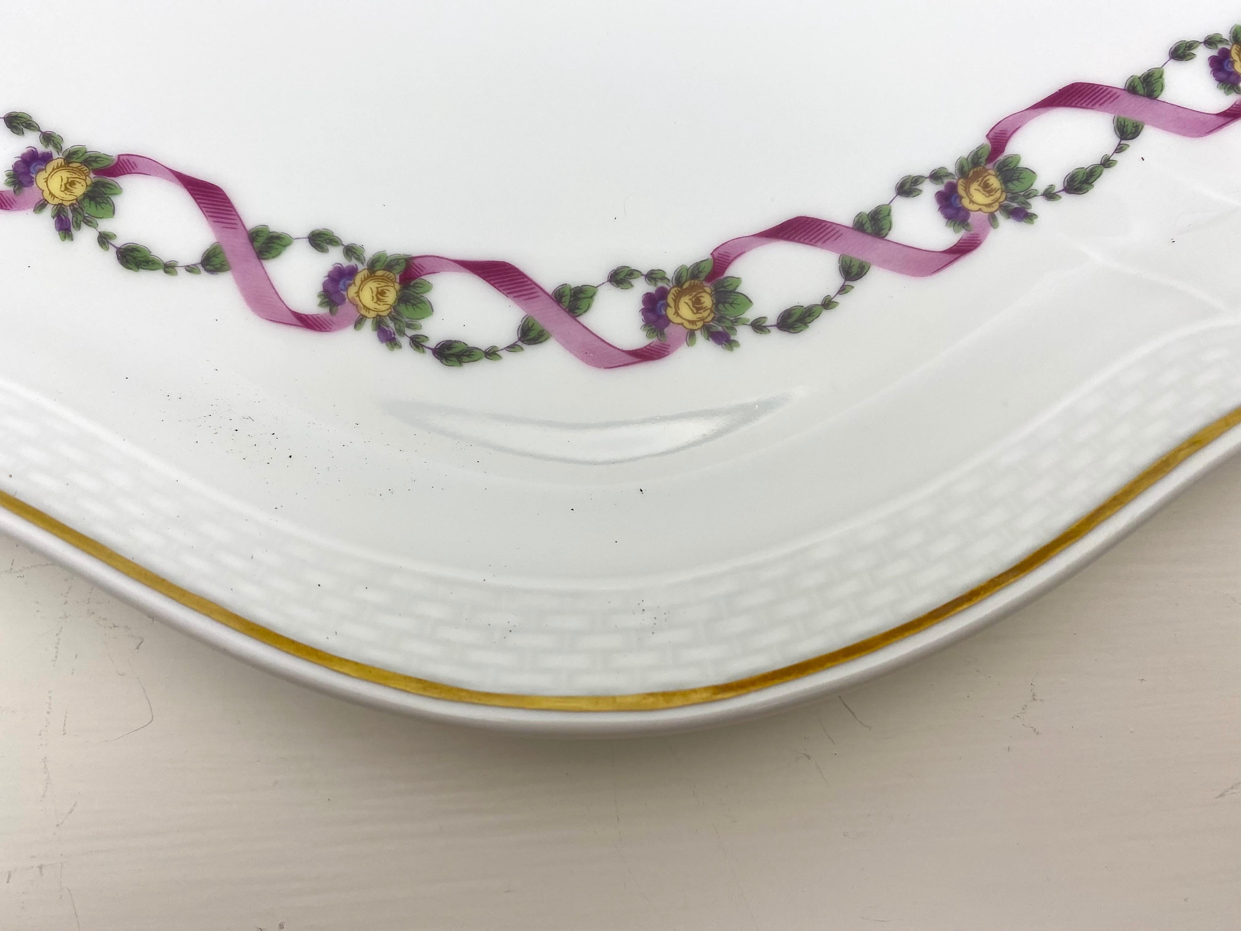 European Richard Ginori Rapallo Serving Platter For Sale