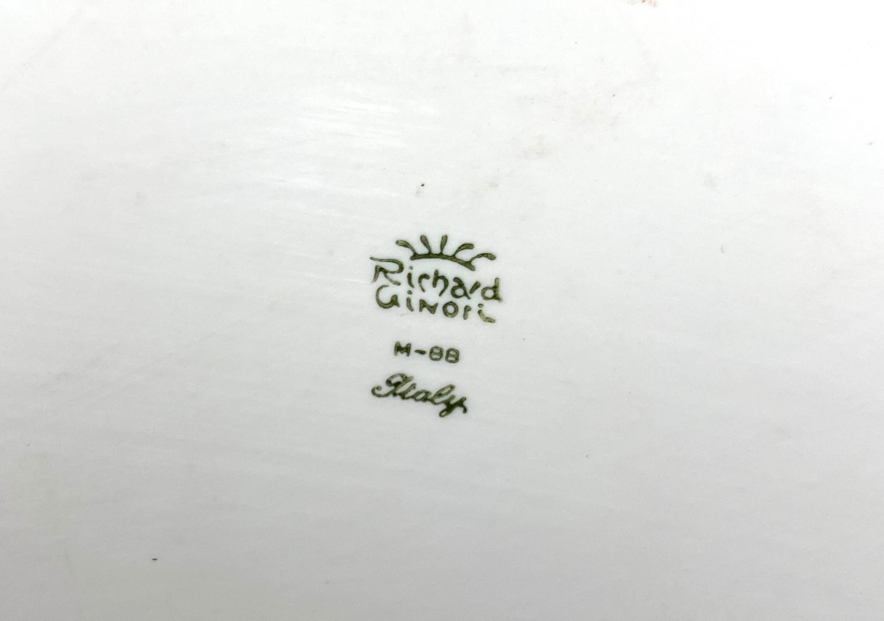 Richard Ginori Rapallo Serving Platter In Good Condition In New York, NY