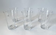 RICHARD GINORI Set of 6 Glass Tumblers