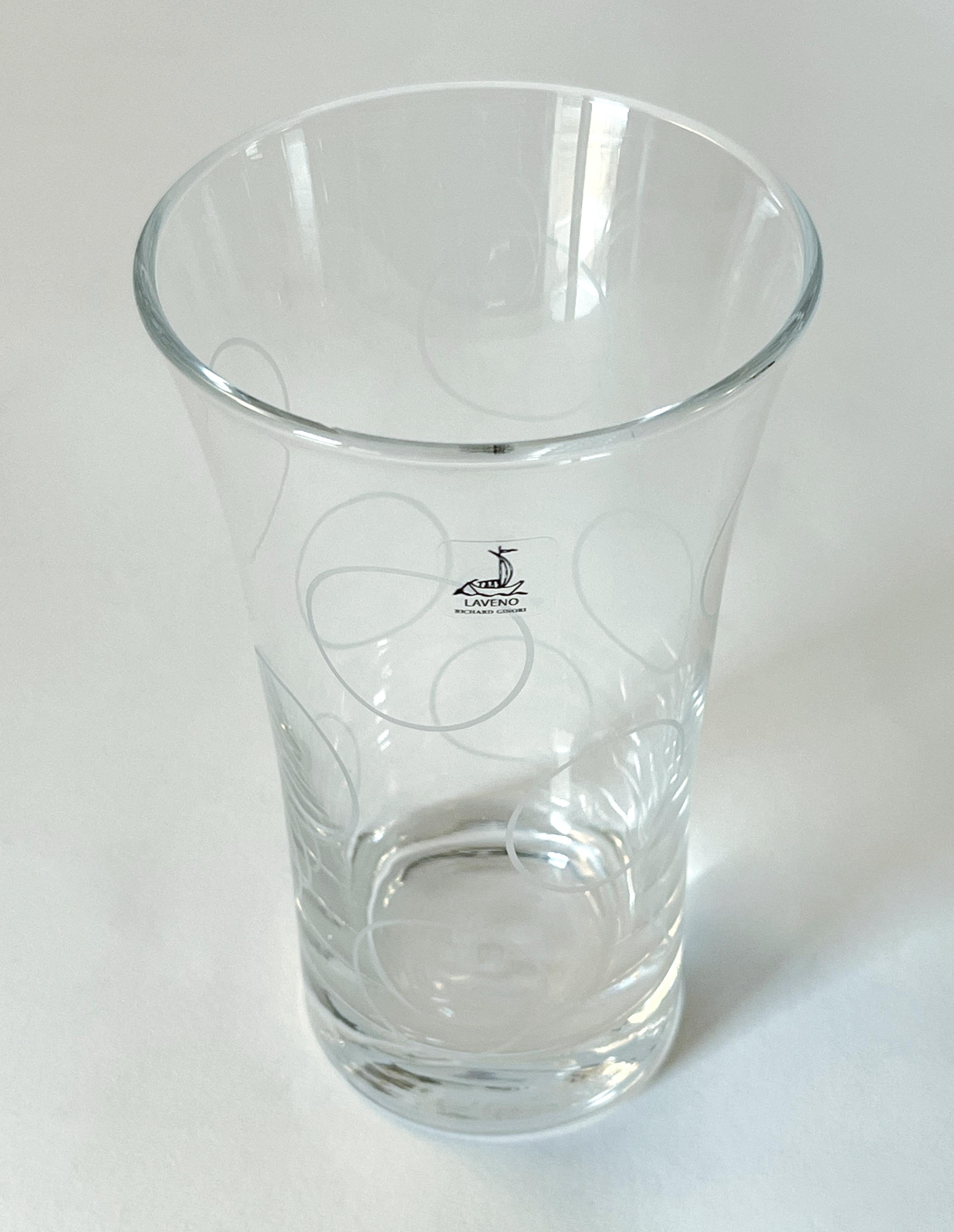 Verre RICHARD GINORI Set de 6 gobelets en verre