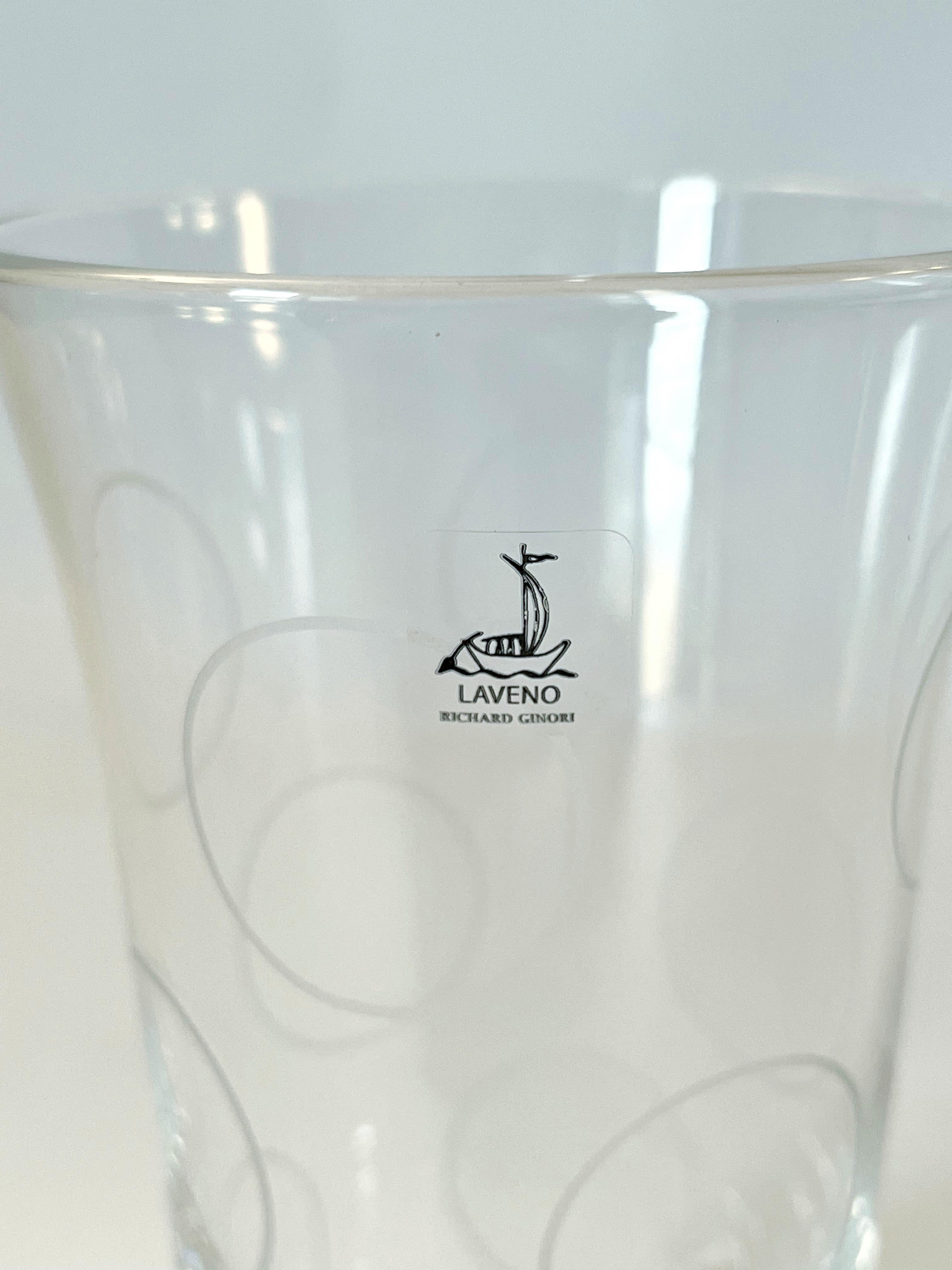 RICHARD GINORI Set de 6 gobelets en verre 3