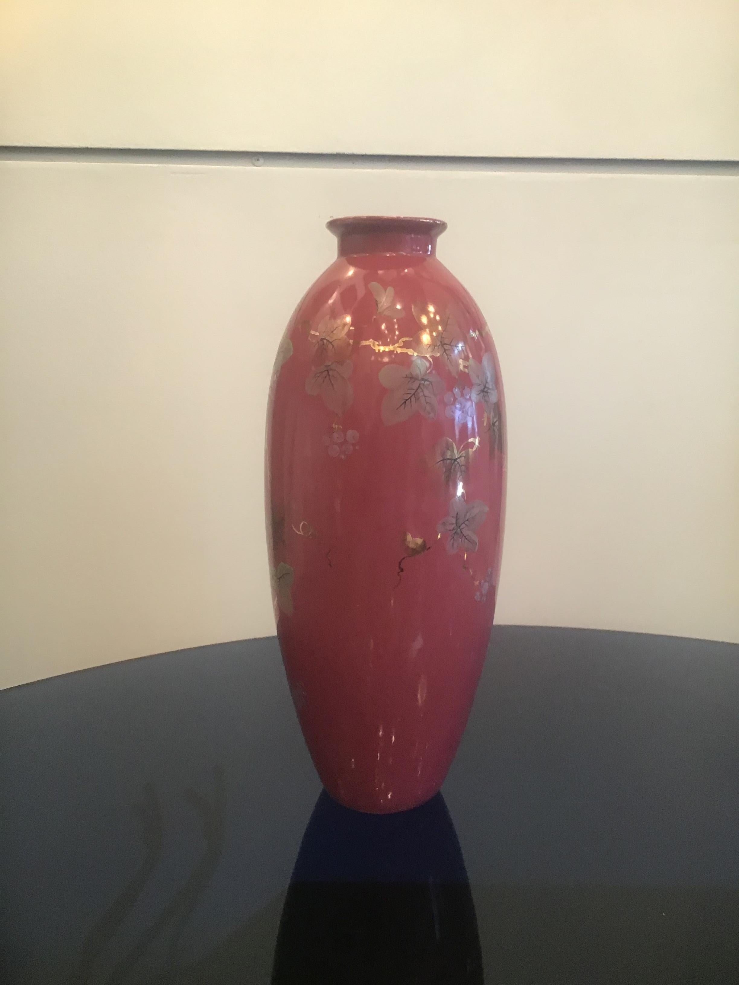 Richard Ginori Vase 1950 Ceramic, Italy For Sale 2