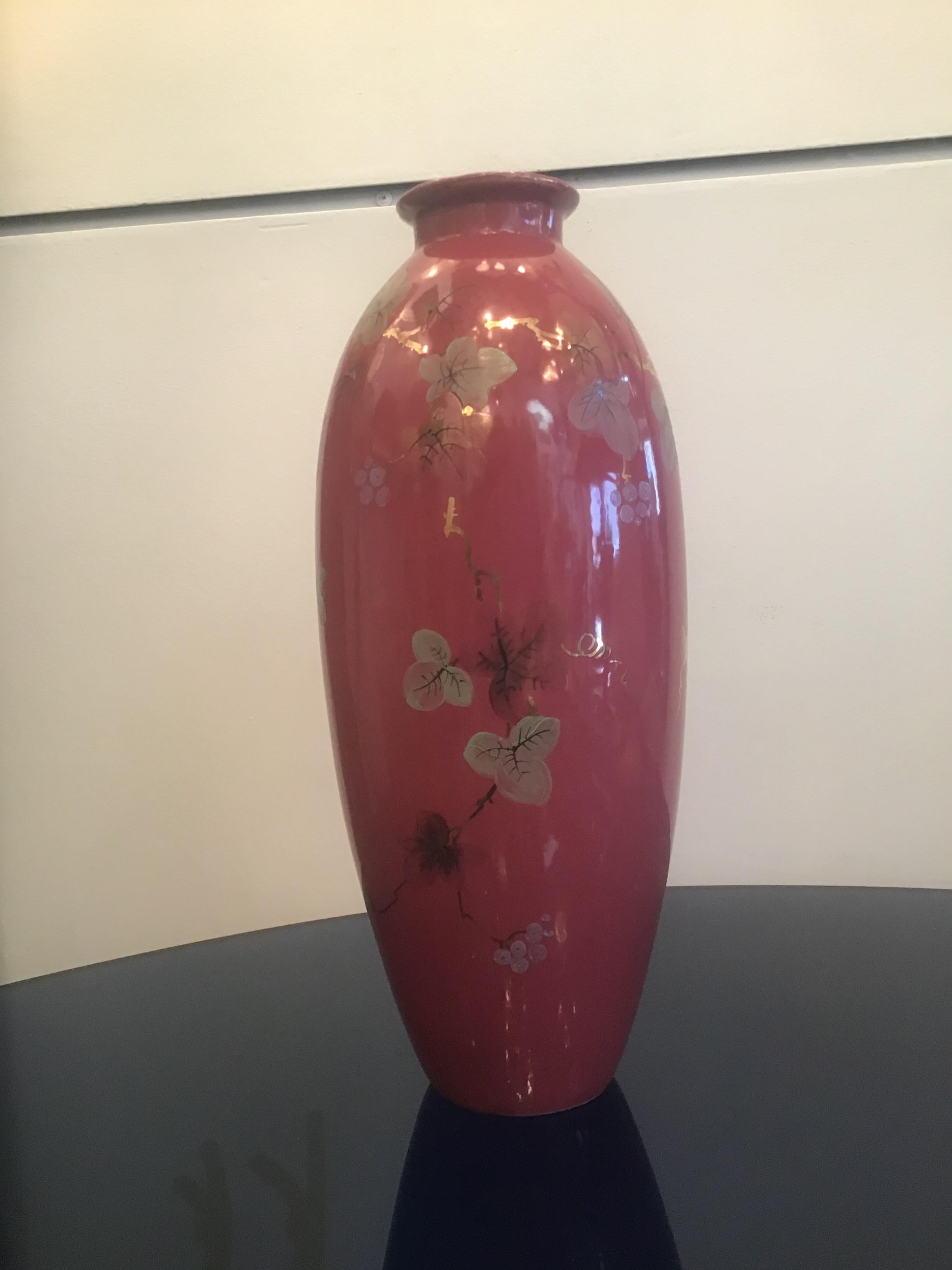 Richard Ginori Vase 1950 Ceramic, Italy For Sale 3