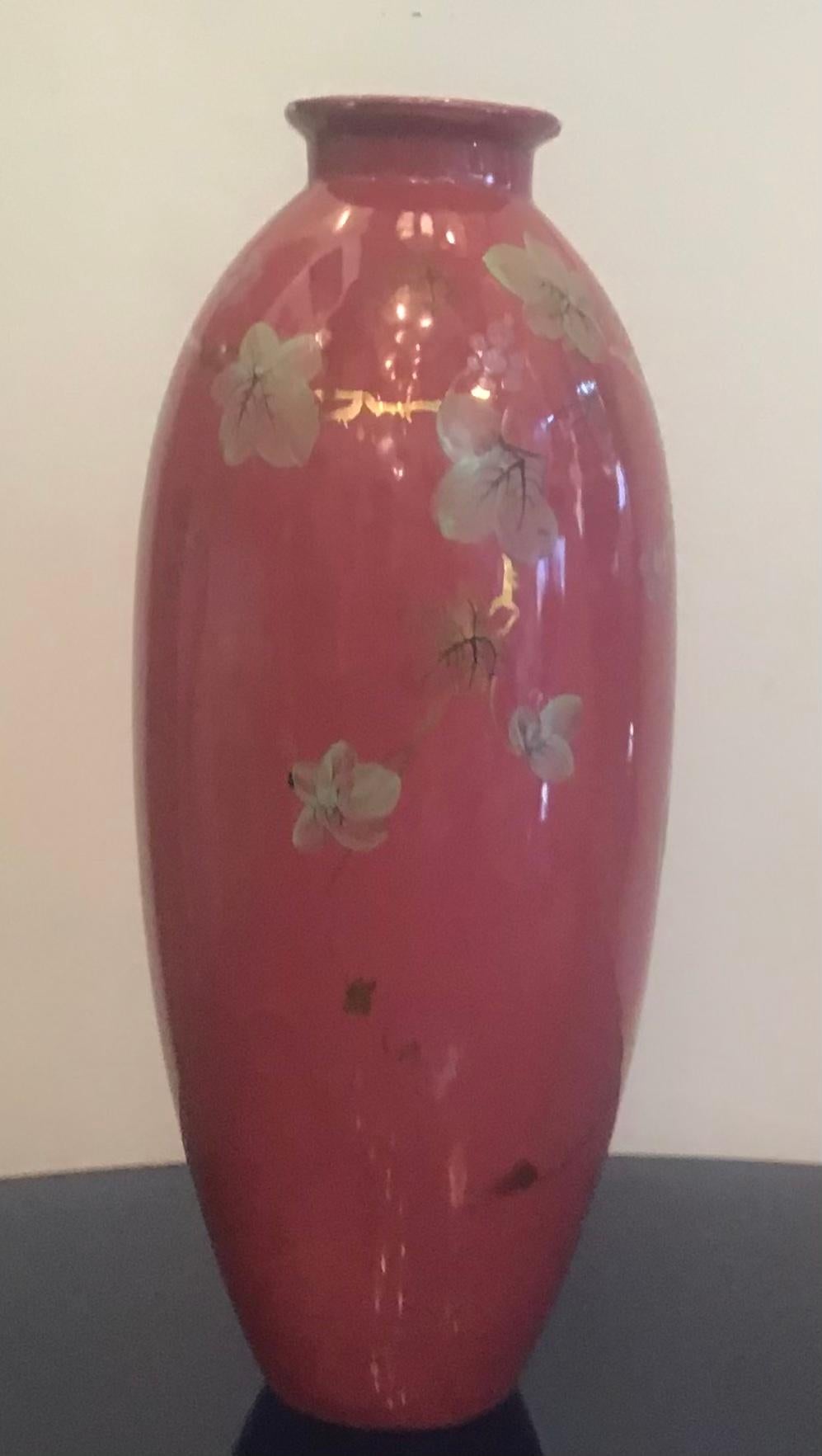 Richard Ginori Vase 1950 Ceramic, Italy For Sale 6