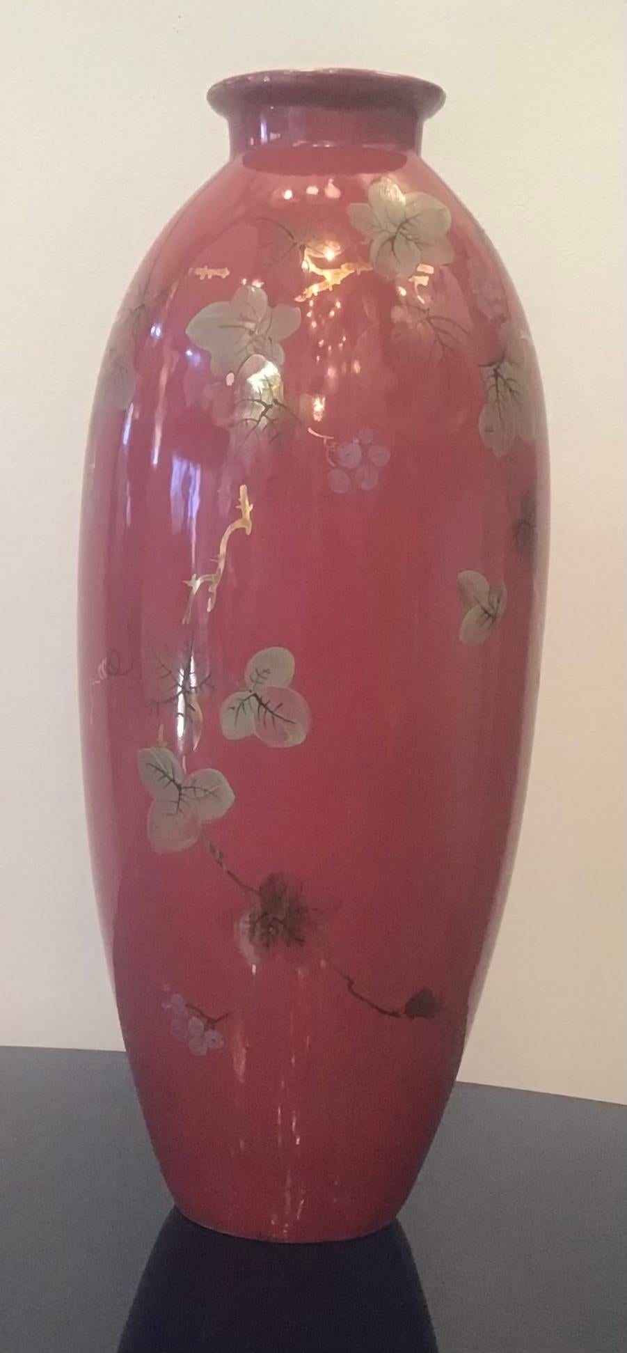 Richard Ginori Vase 1950 Ceramic, Italy For Sale 7