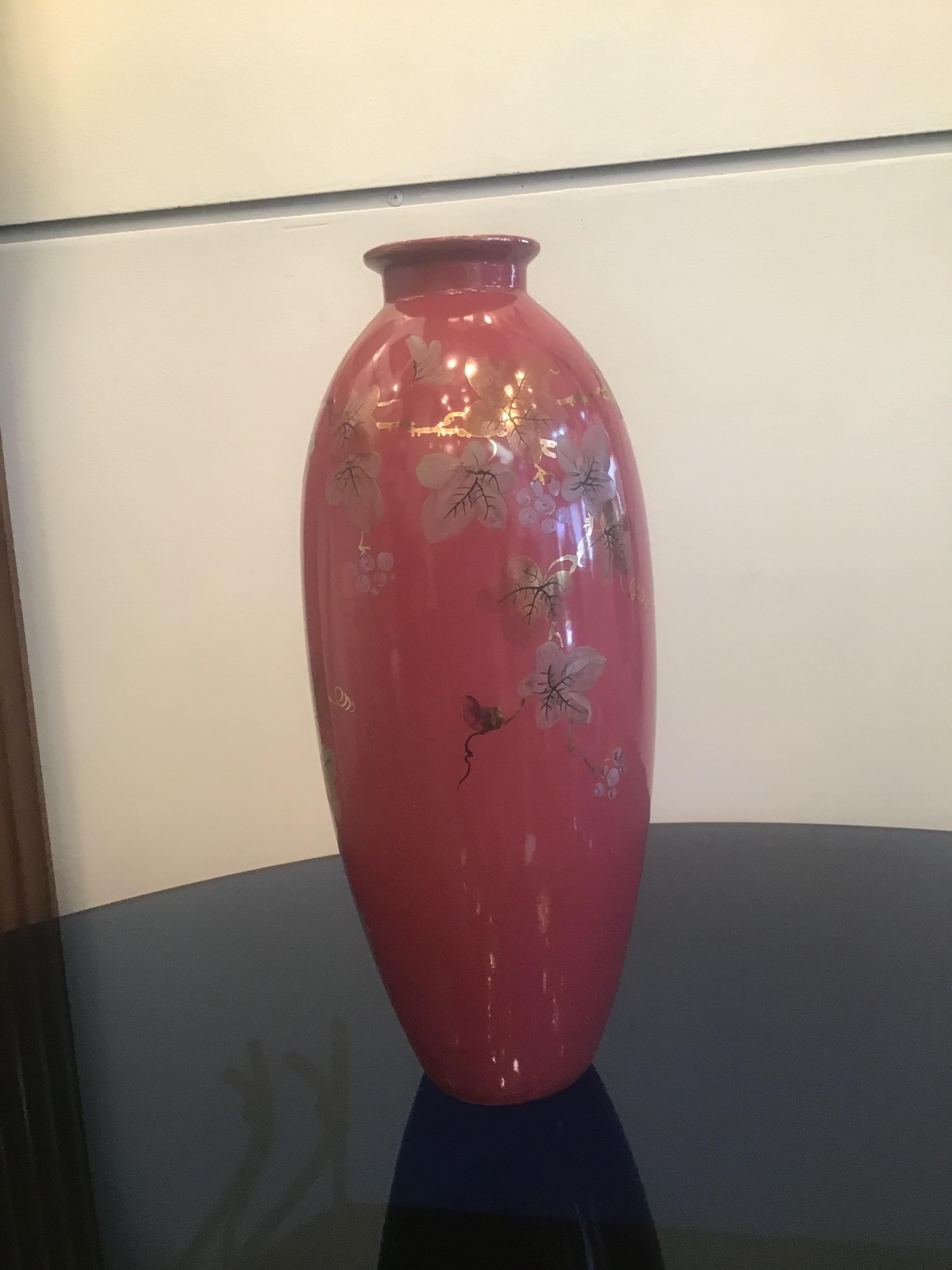 italien Vase Richard Ginori 1950, céramique, Italie en vente