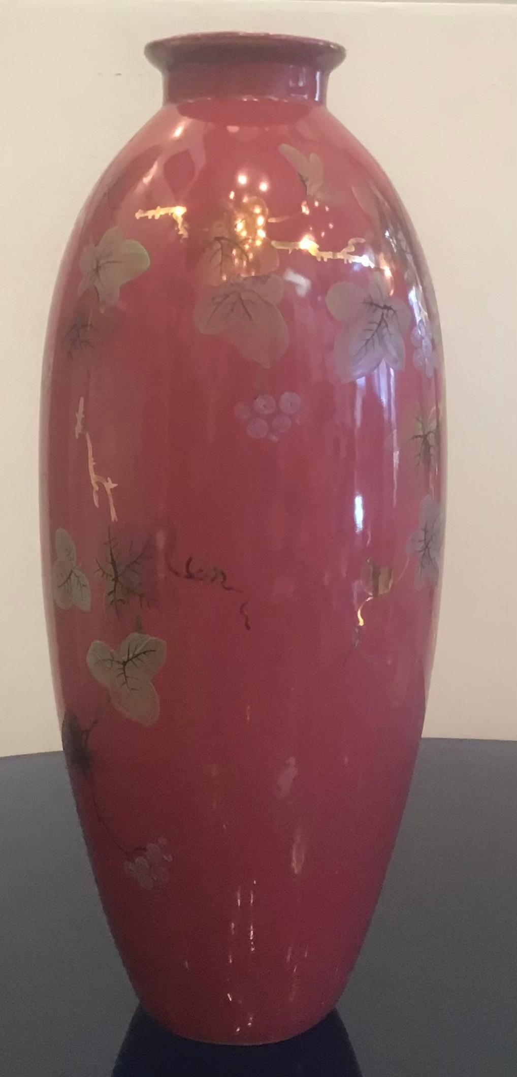 Italian Richard Ginori Vase 1950 Ceramic, Italy For Sale