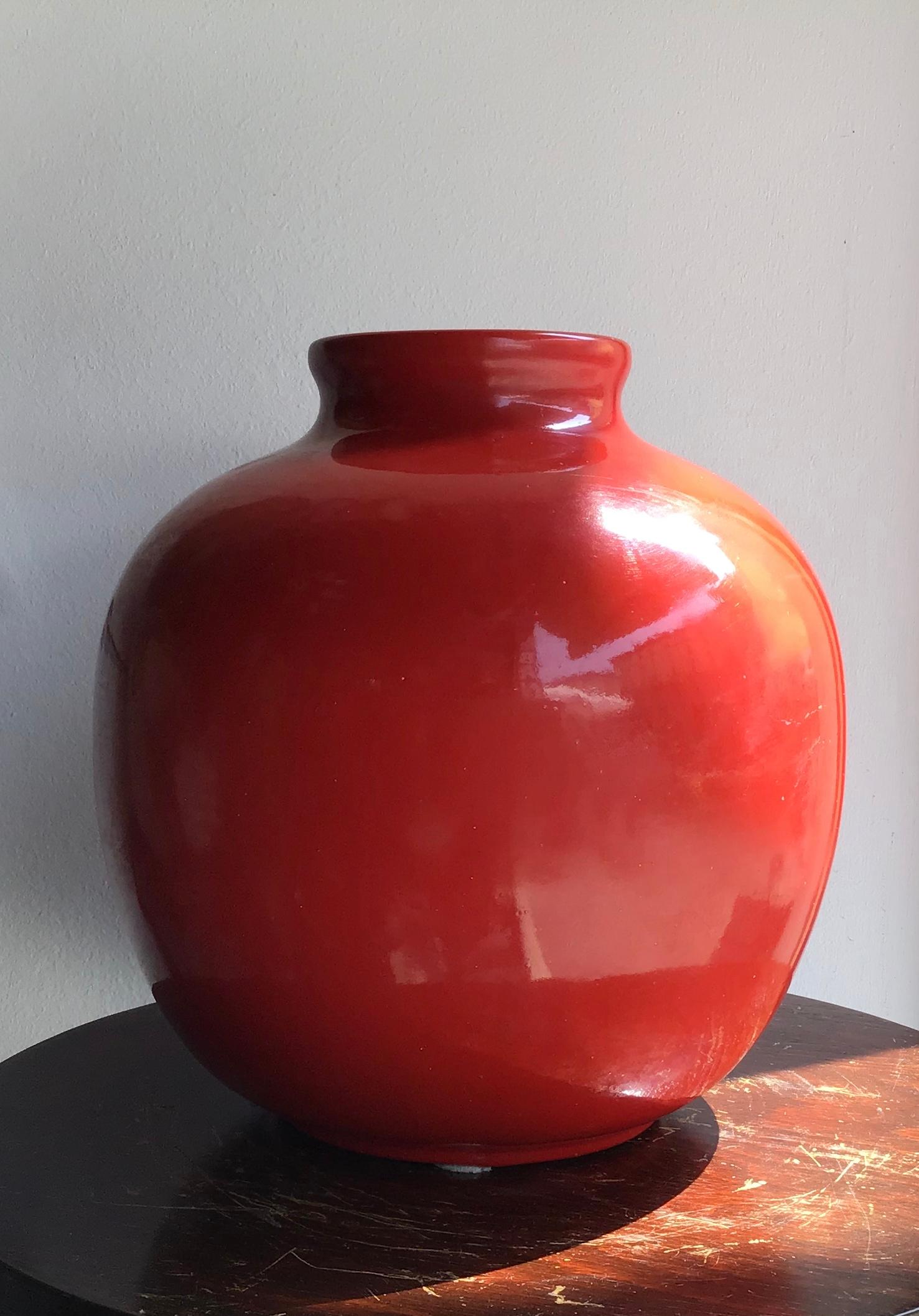 Richard Ginori Vase Giovanni Gariboldi Ceramic, 1950, Italy For Sale 7